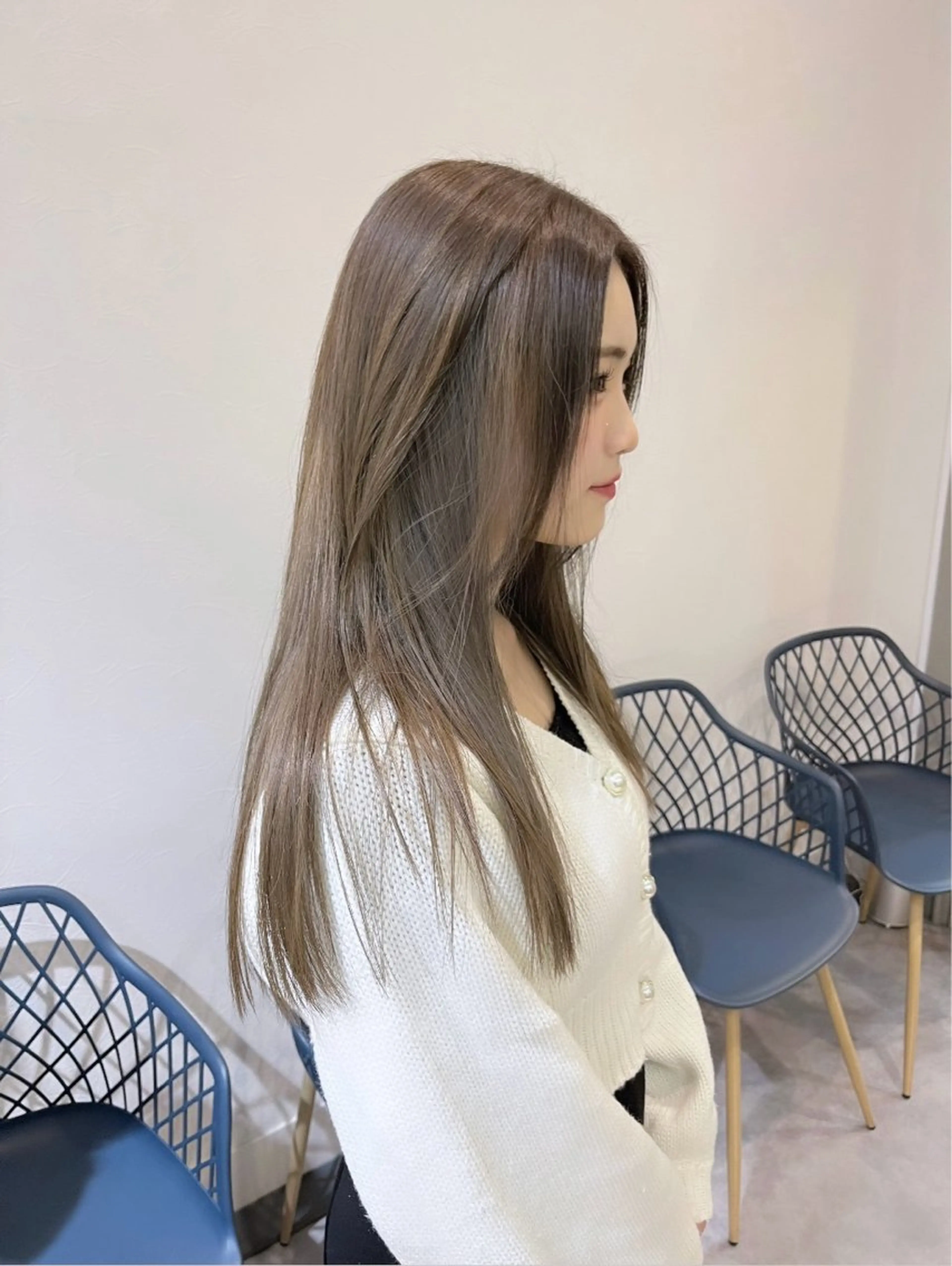 ロング ヘアカラー トリートメント 当日予約◎ risaのヘアスタイル