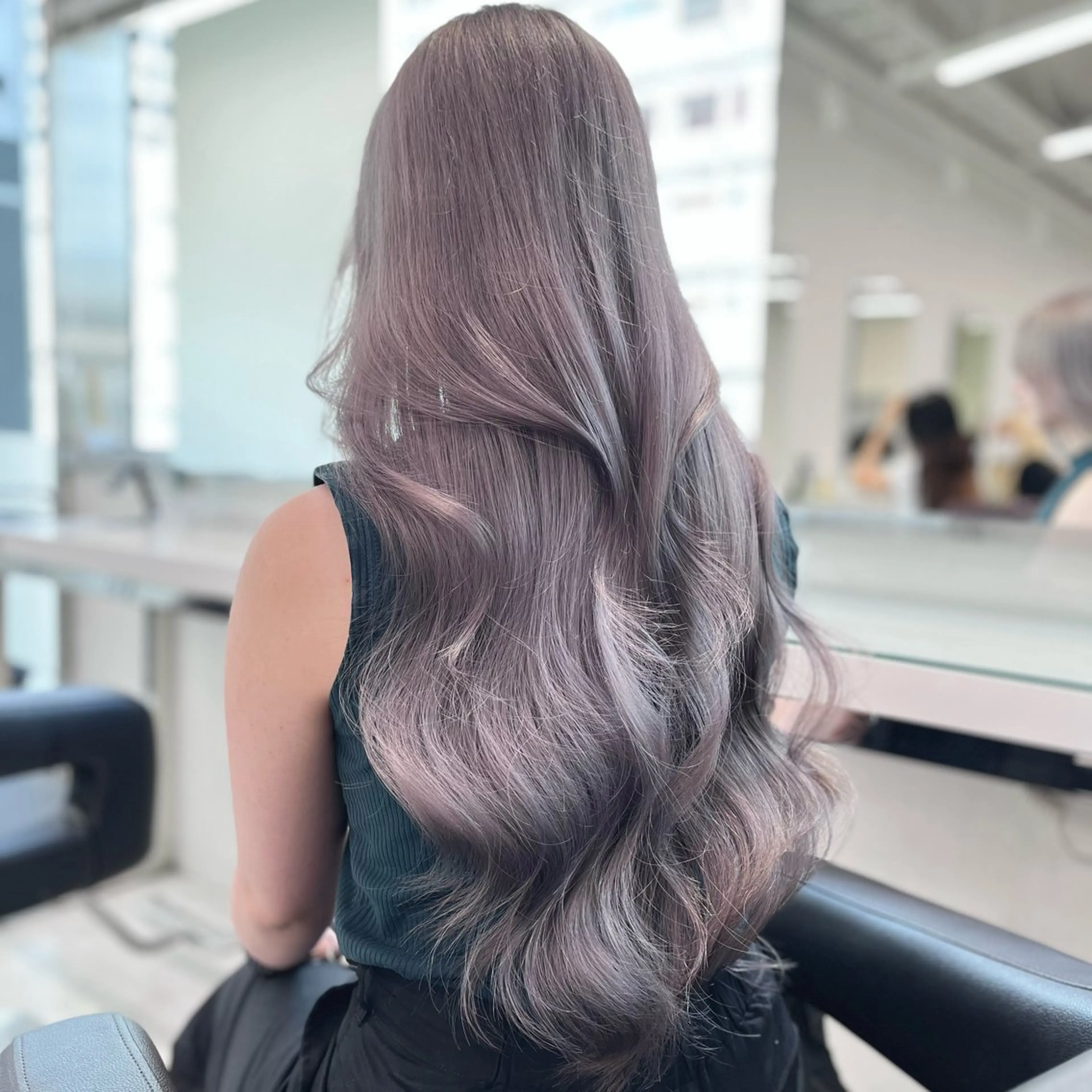 ミディアム カラー パーマ ヘアアレンジ メンズ ヘアカラー ♡ 𝐑𝐈𝐎♡のヘアスタイル