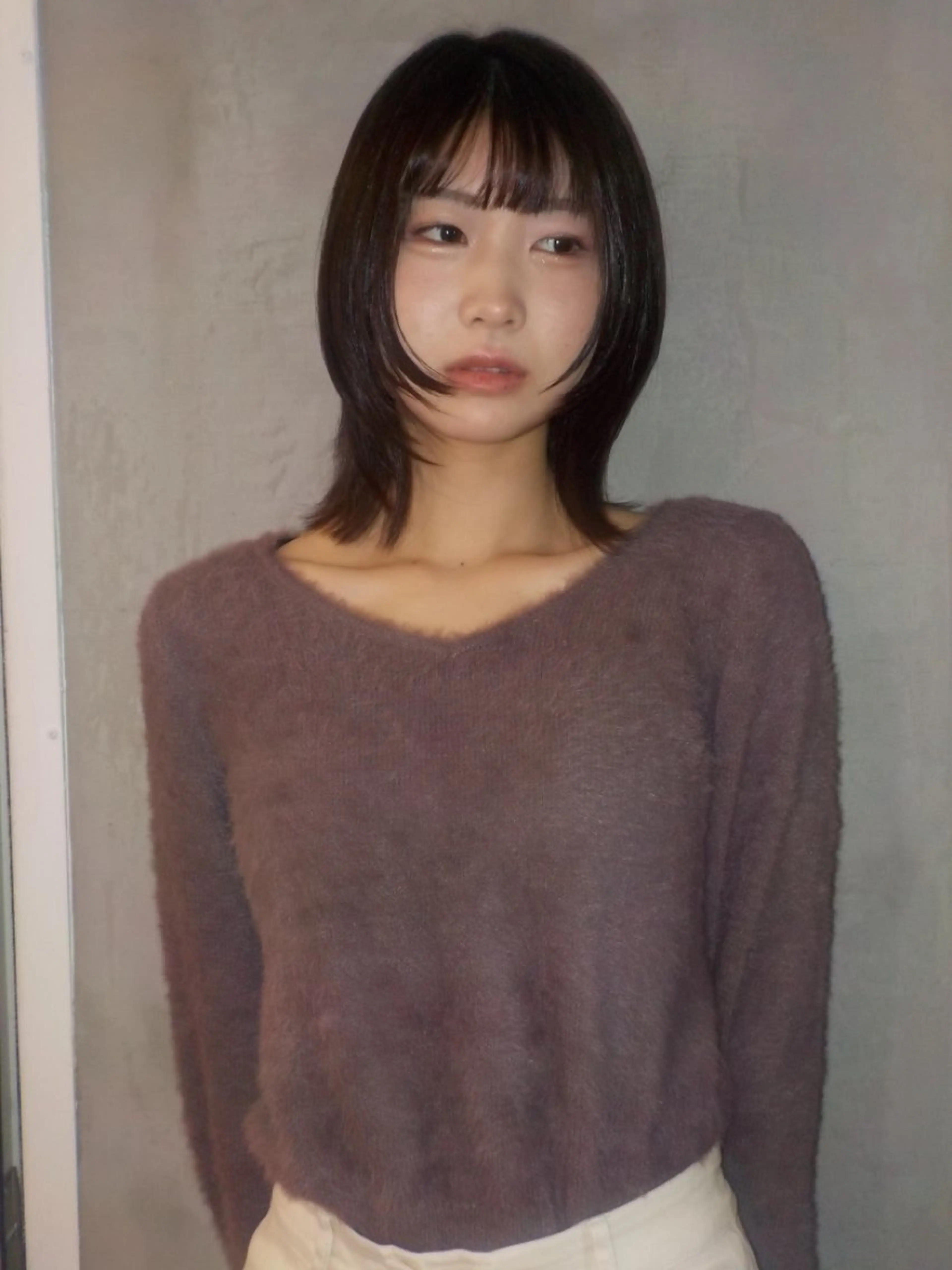 ミディアム 捺葵 @72tomi__のヘアスタイル