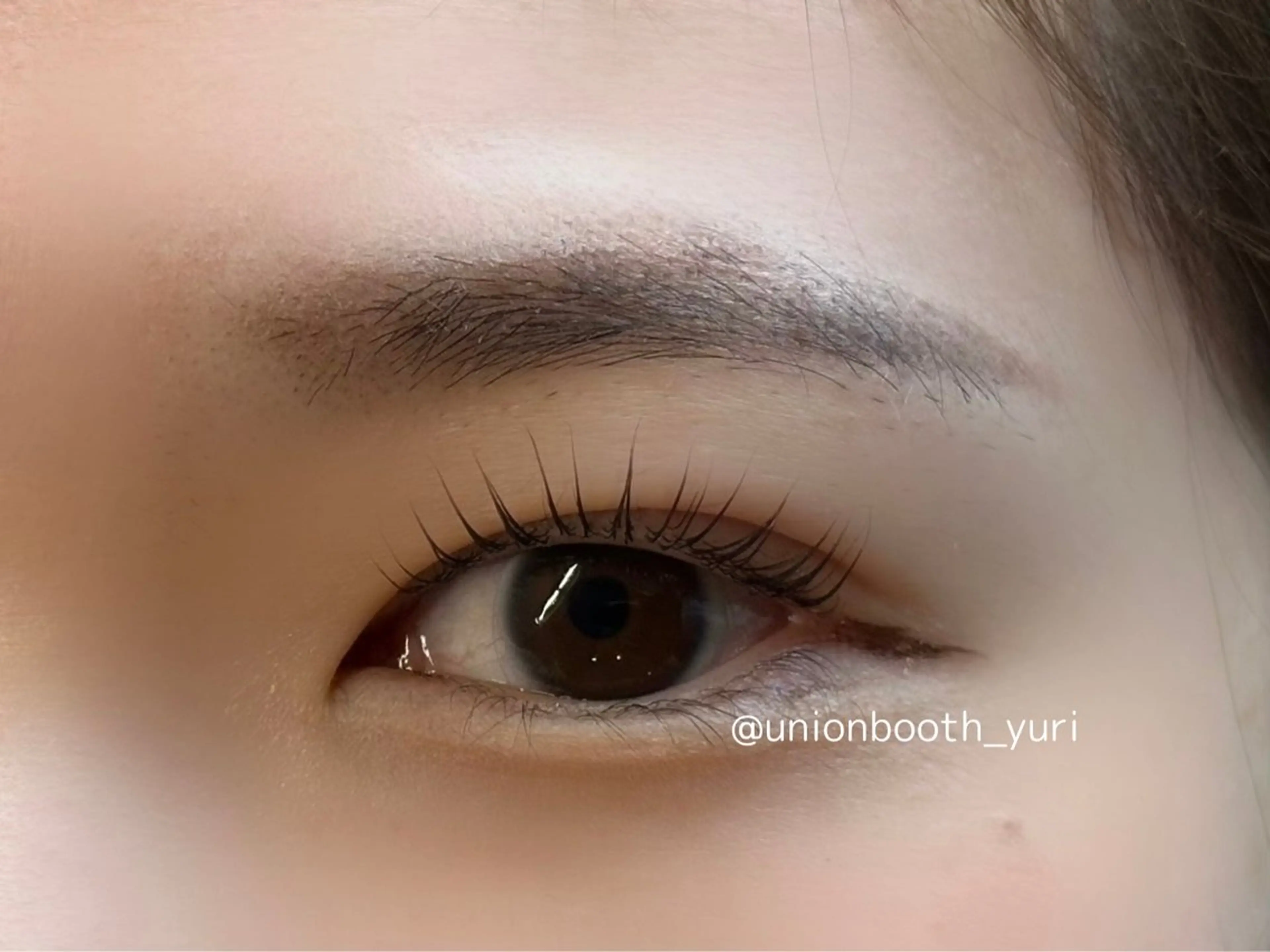 マツエク・マツパ UNIONBOOTH YURIのマツエク・マツパデザイン