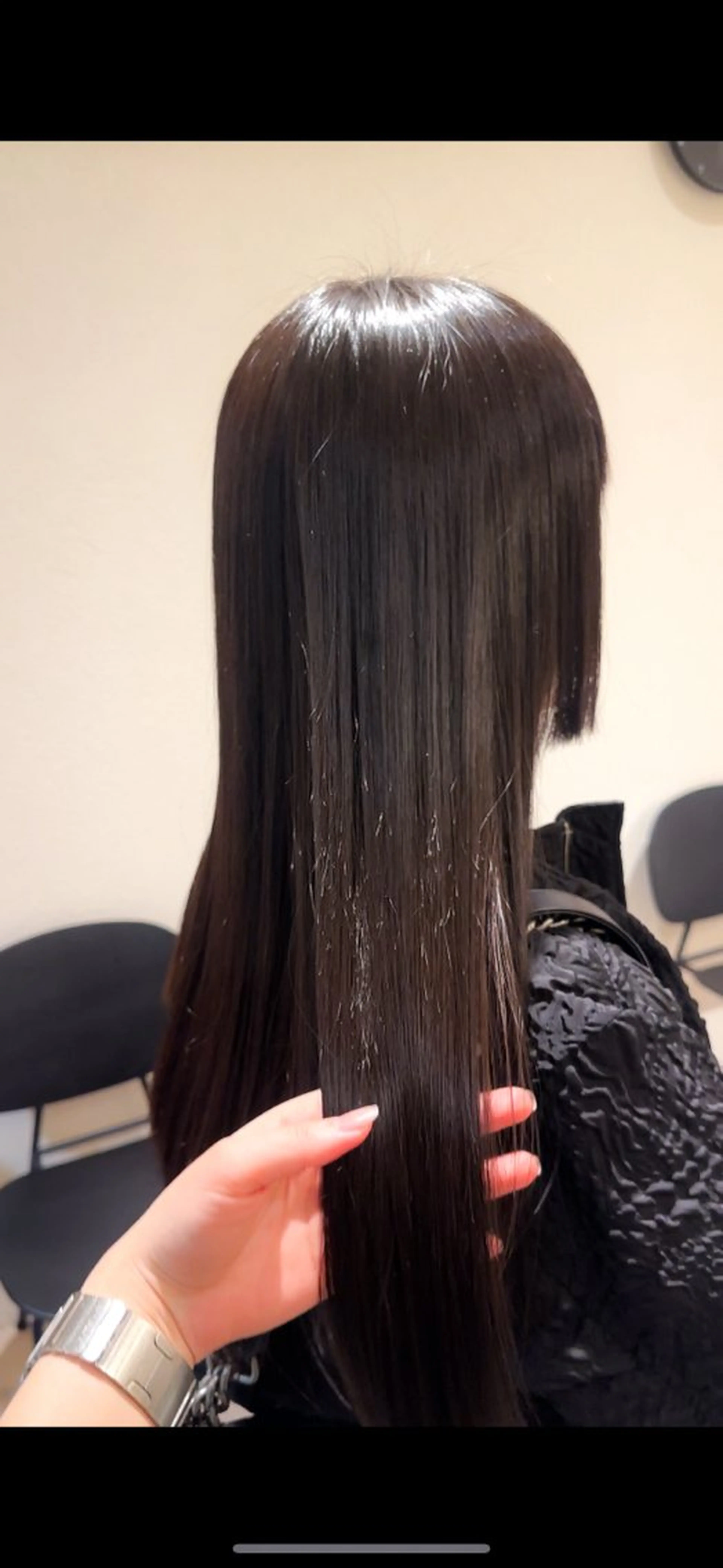 ロング パーマ 縮毛矯正 yiye shioriのヘアスタイル