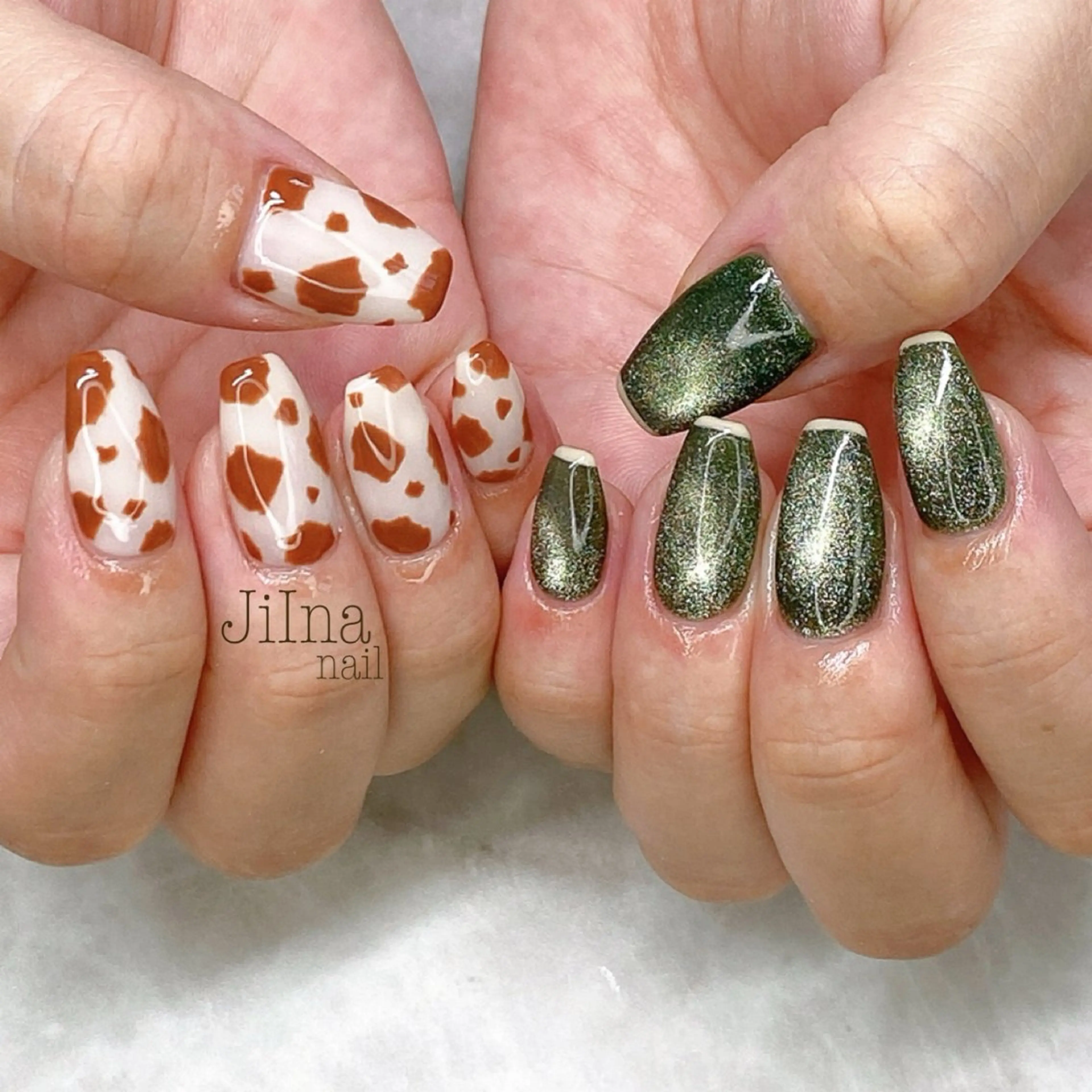 ネイル 持ち込み JiIna nailのネイルデザイン