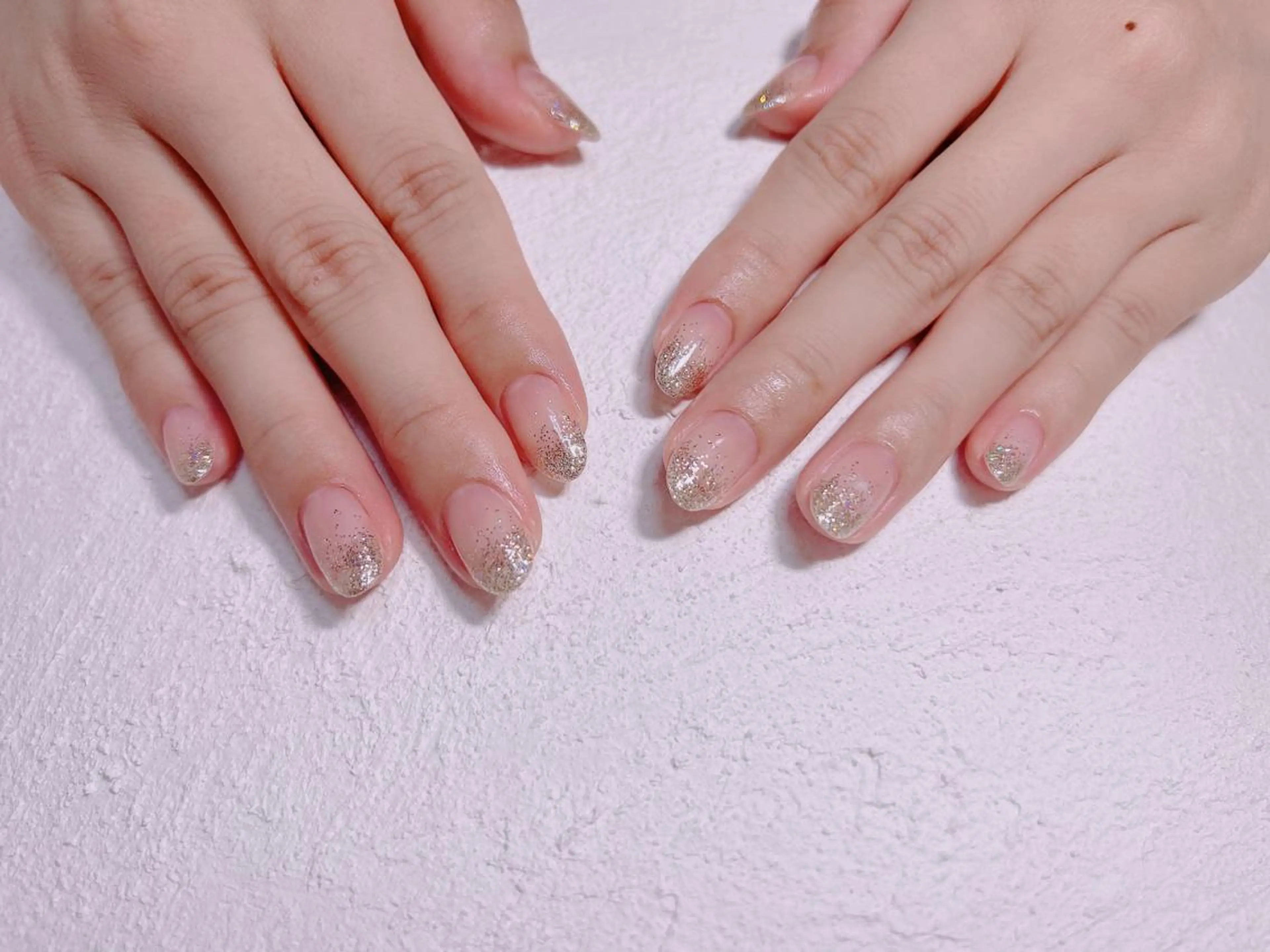 ネイル ラメ(グリッター) ラメグラデーション Regaro i.sのネイルデザイン