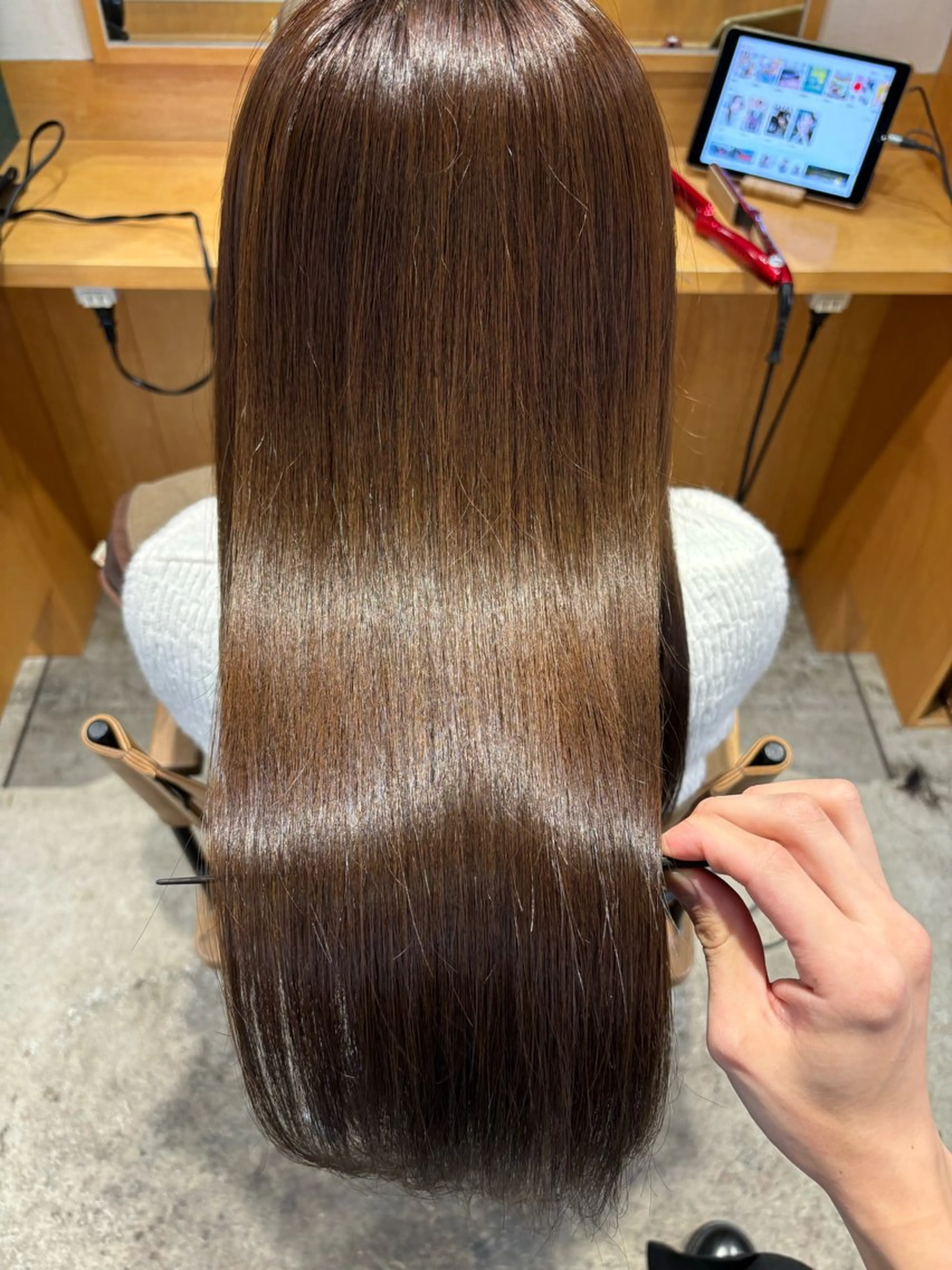 ロング カット ヘアカラー トリートメント 【Amphi Tokyo】宮原のヘアスタイル