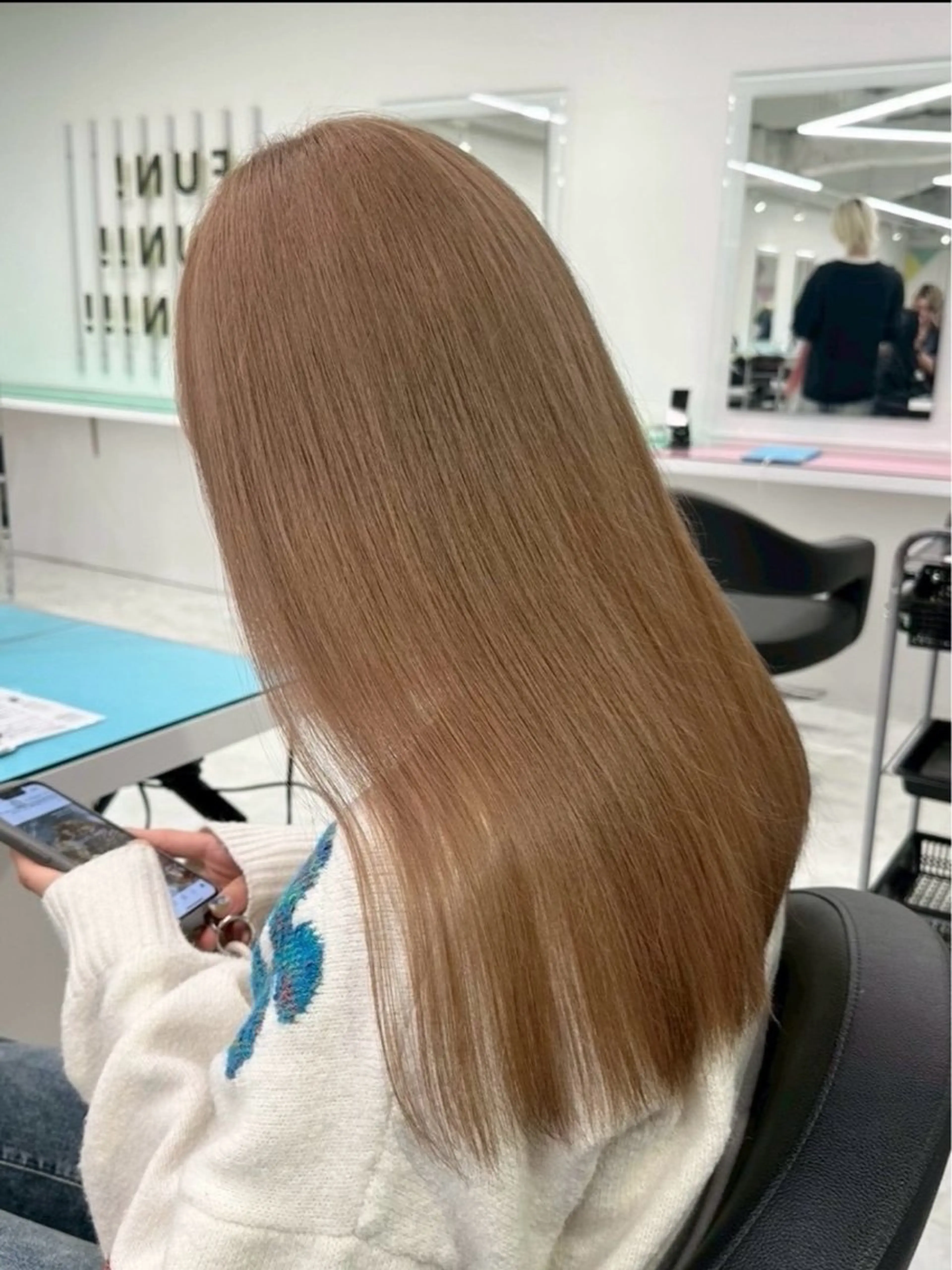 ロング カラー ヘアアレンジ 🦋艶出しワンカラー 🦋MASAKIのヘアスタイル