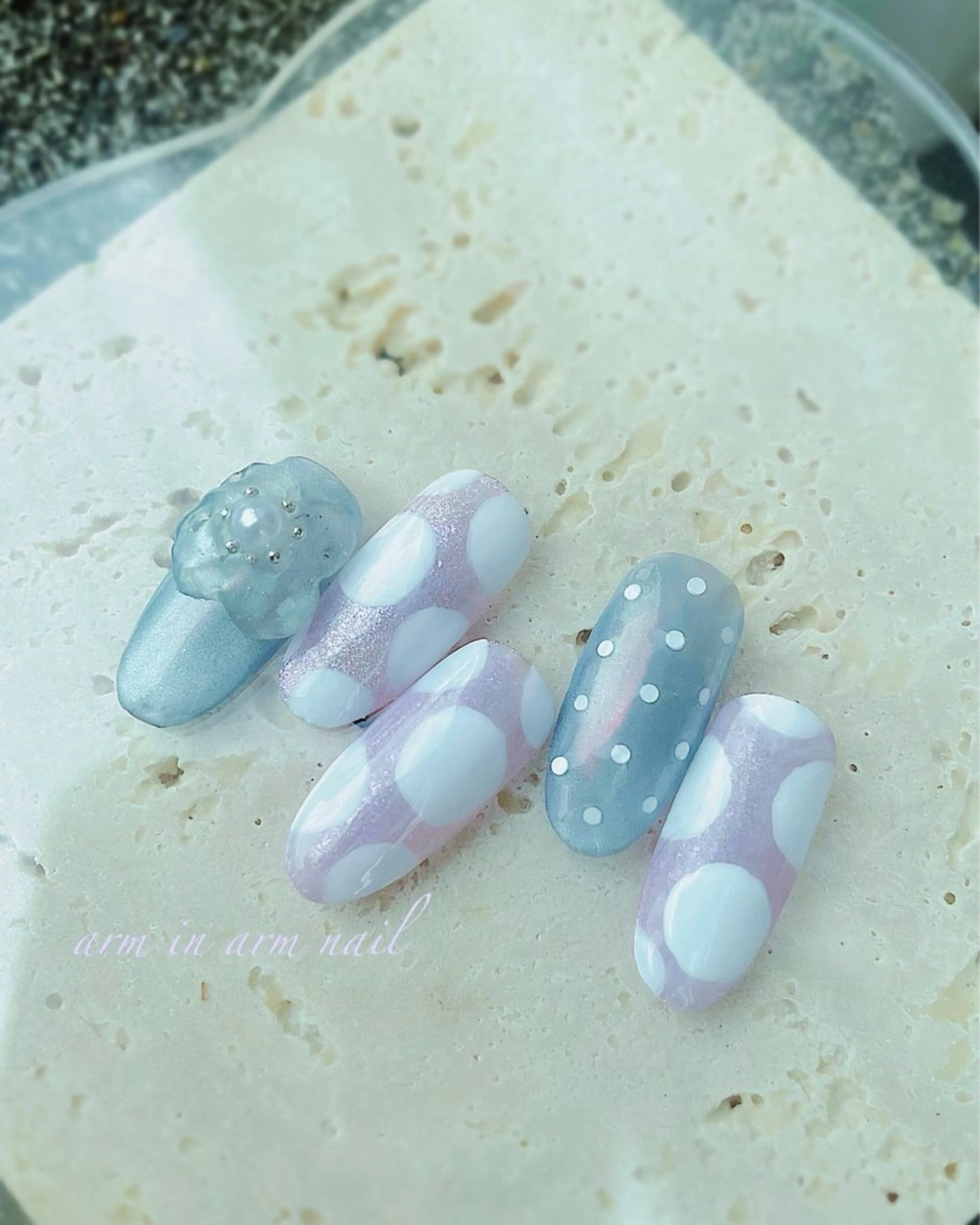 ネイル arm in arm ︎✿Yamamotoのマツエク・マツパデザイン