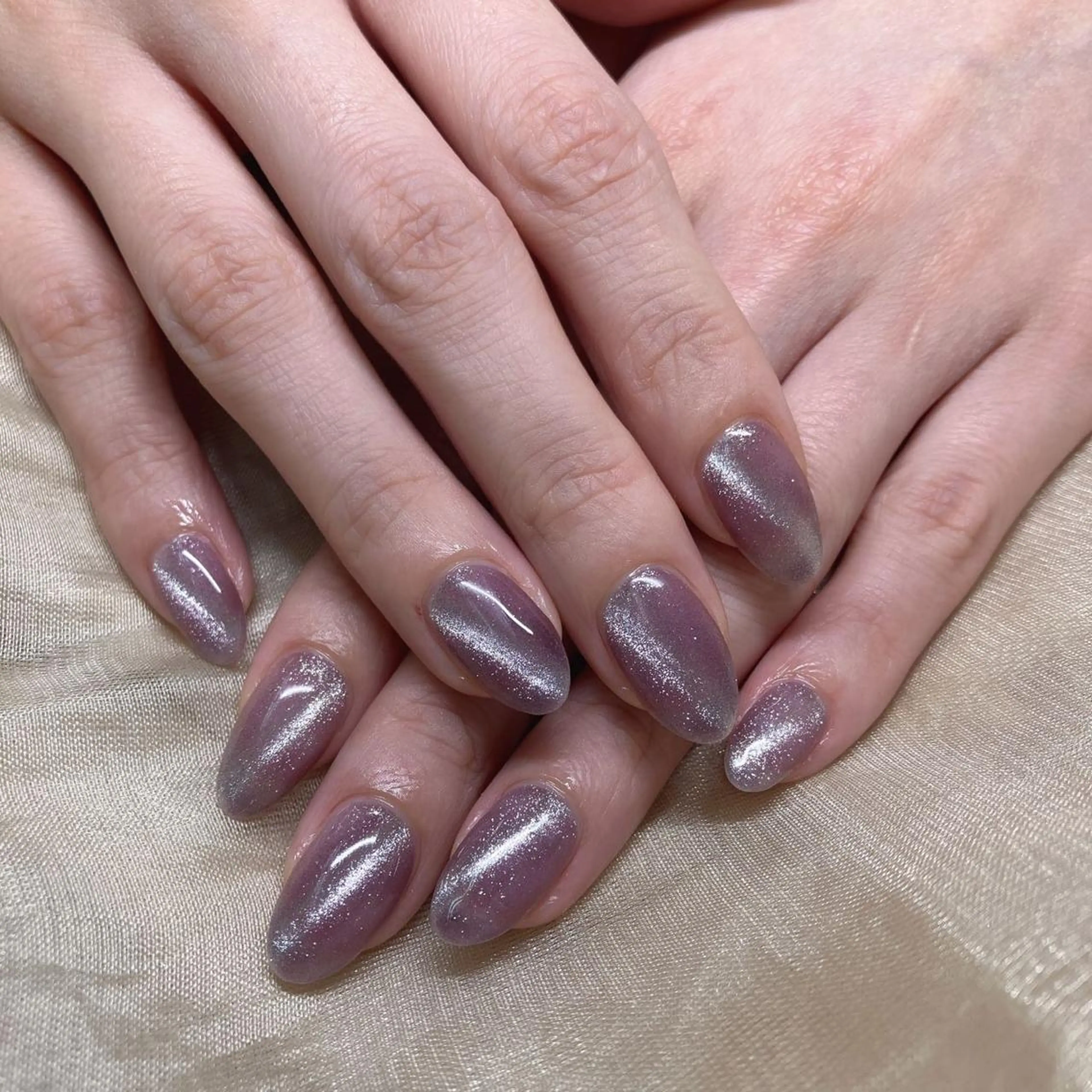 ネイル キラキラネイル ハンドネイル リ サのネイルデザイン