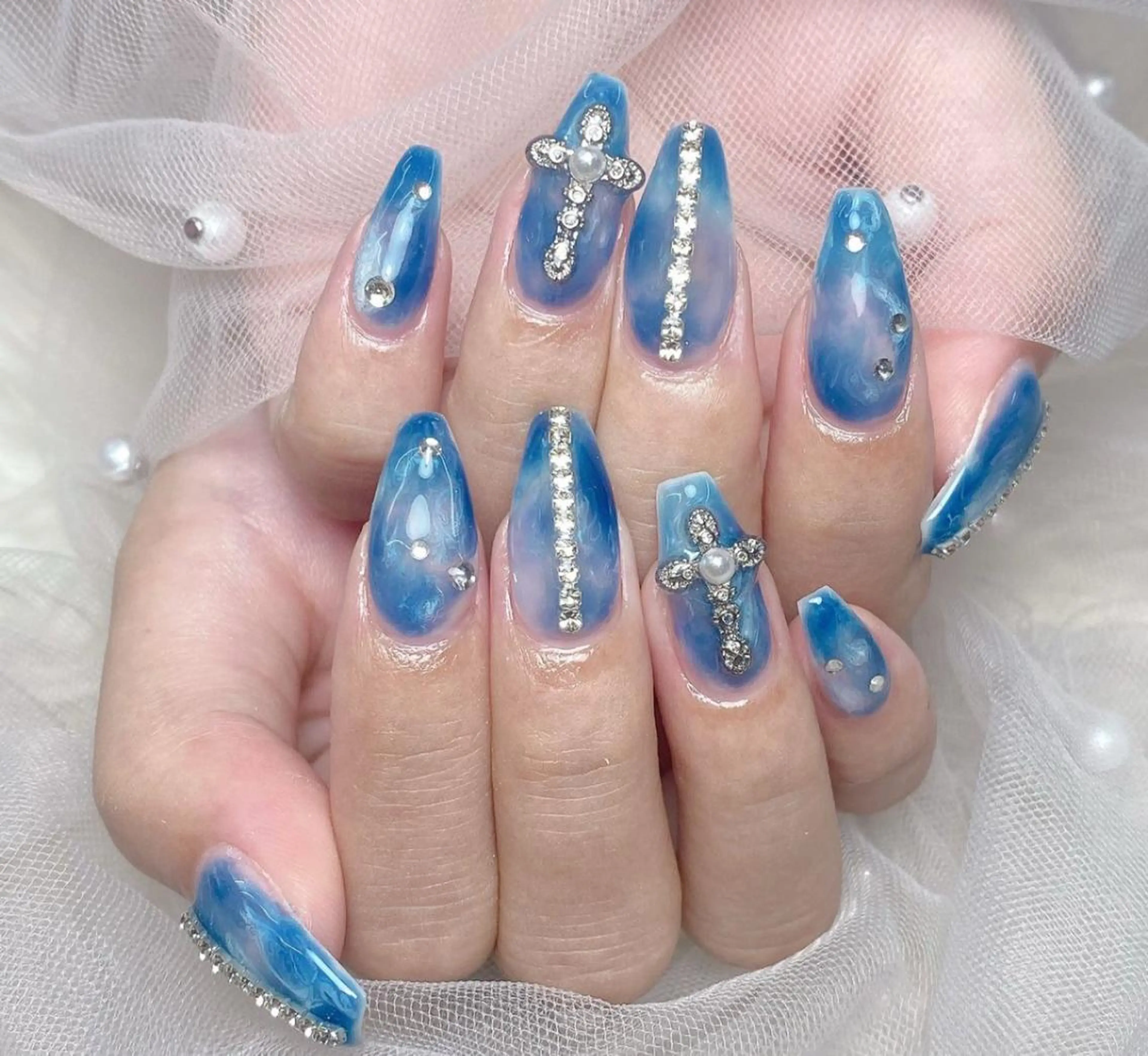 ネイル 持ち込み ネイルチップ cat‘s nail🐈⬛のネイルデザイン