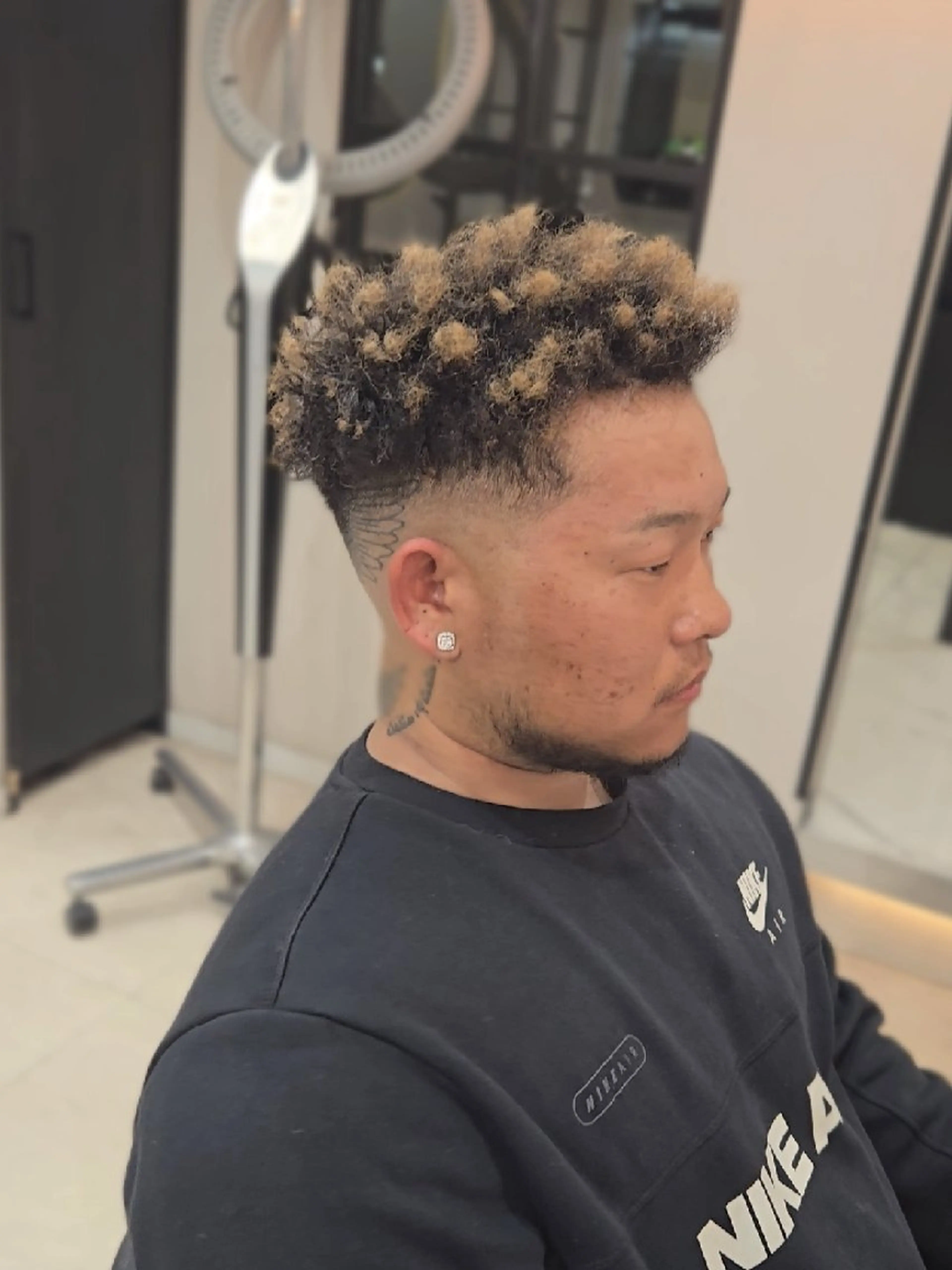 メンズ ショート パーマ メンズパーマ カット パーマ ヘアセット LEN名古屋/パーマ 海外ヘア/メンズ特化のヘアスタイル