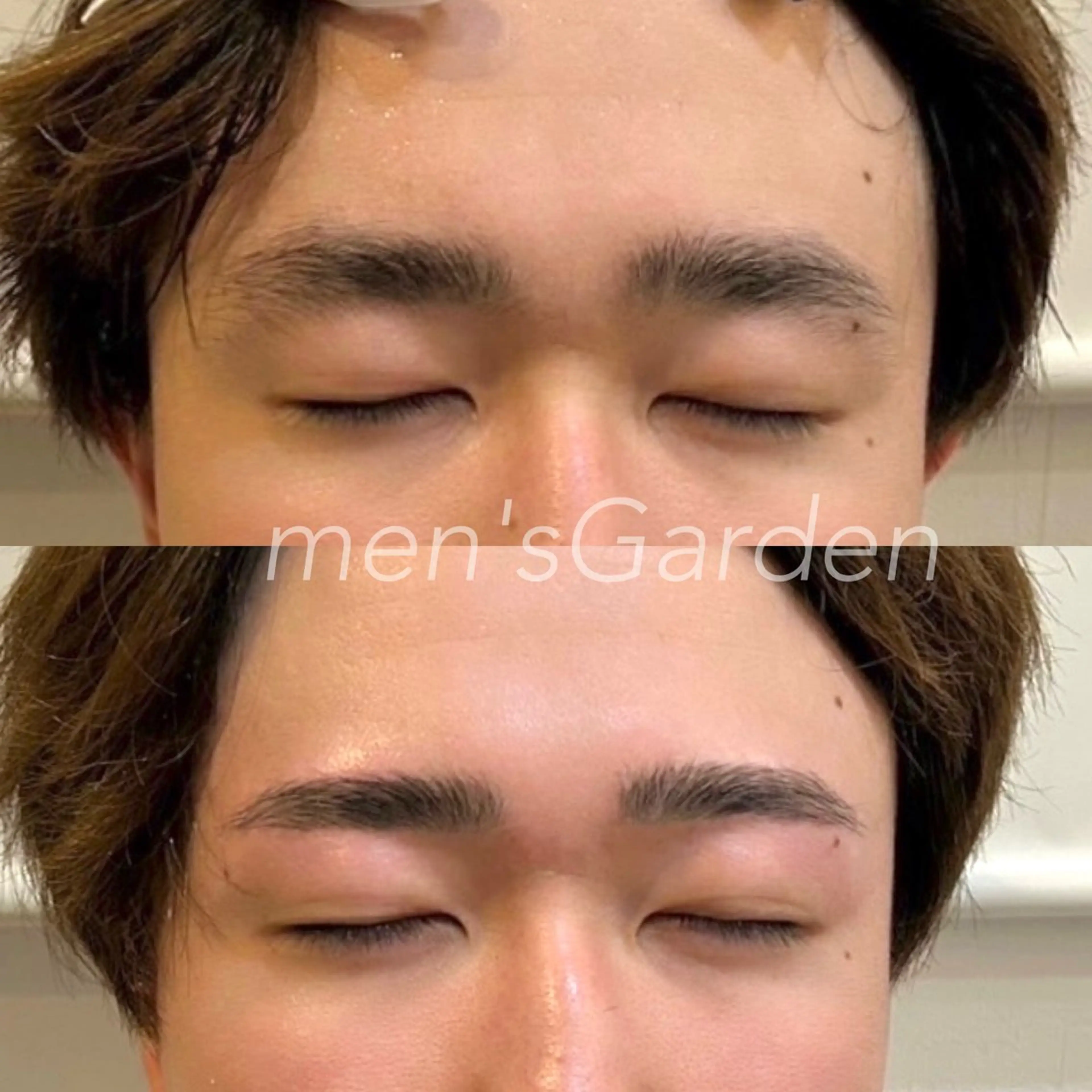 メンズ アイブロウ メンズガーデン yuriのネイルデザイン