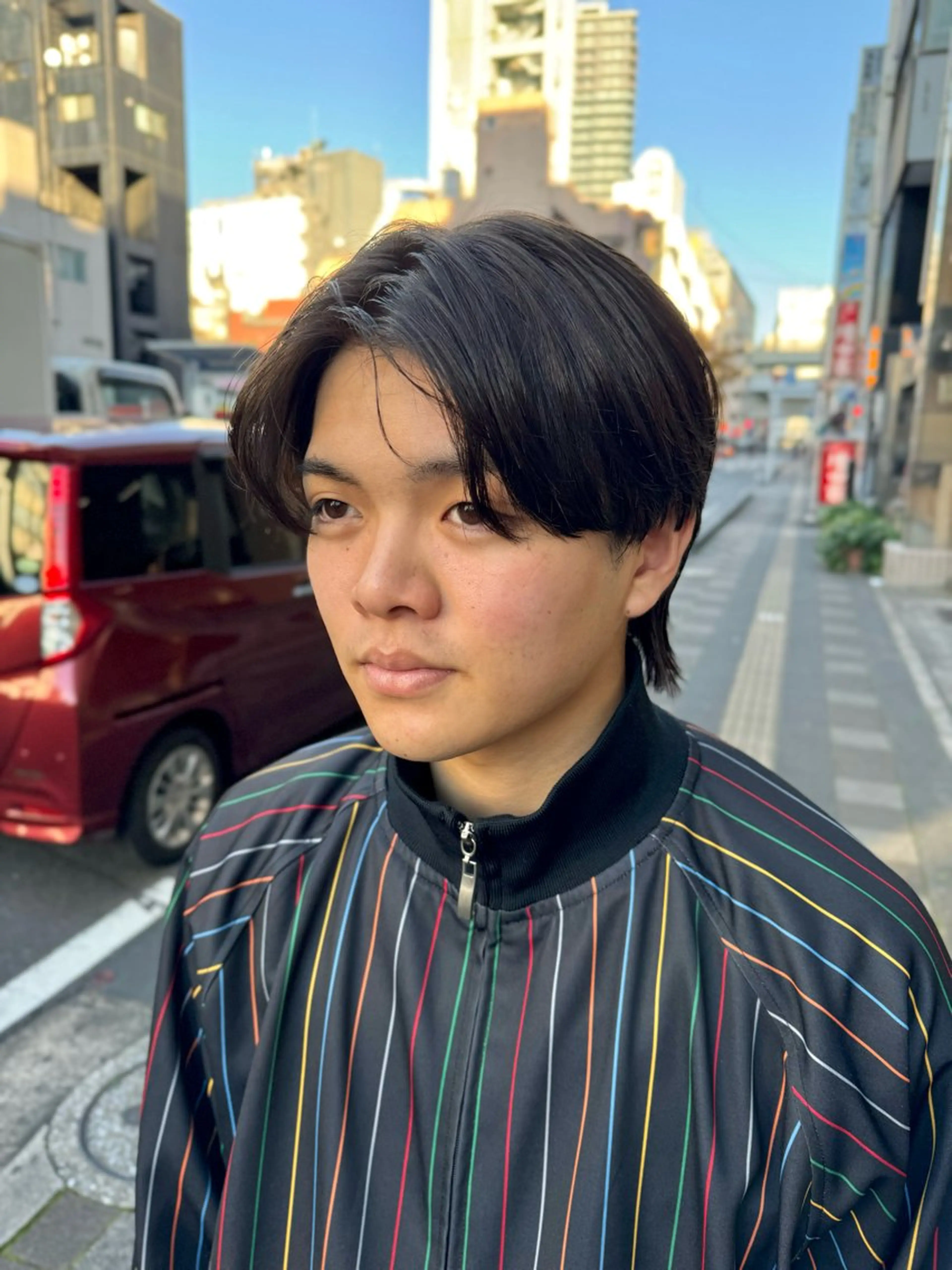 メンズ 米元 春奈のヘアスタイル