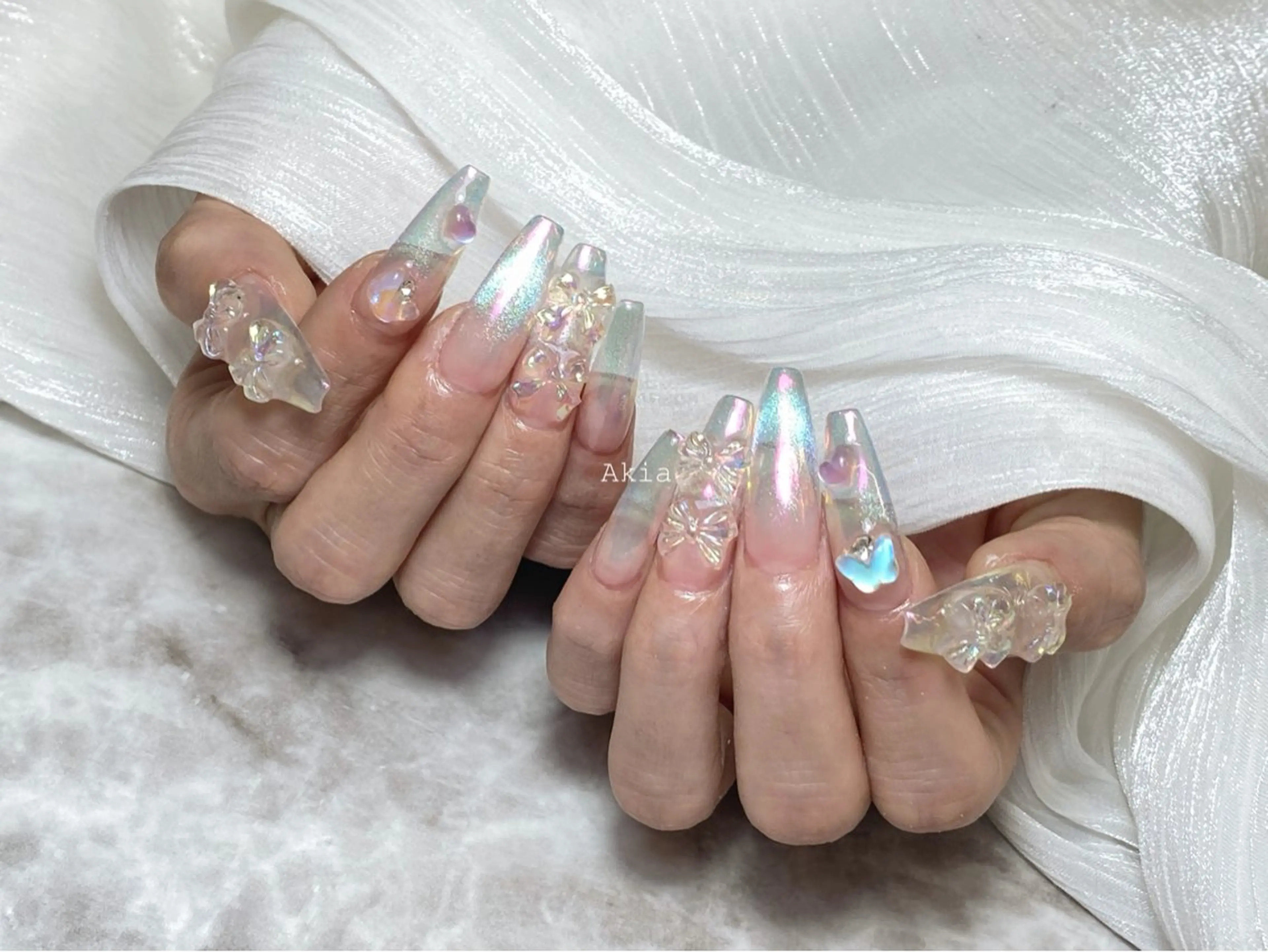 ネイル w wのネイルデザイン