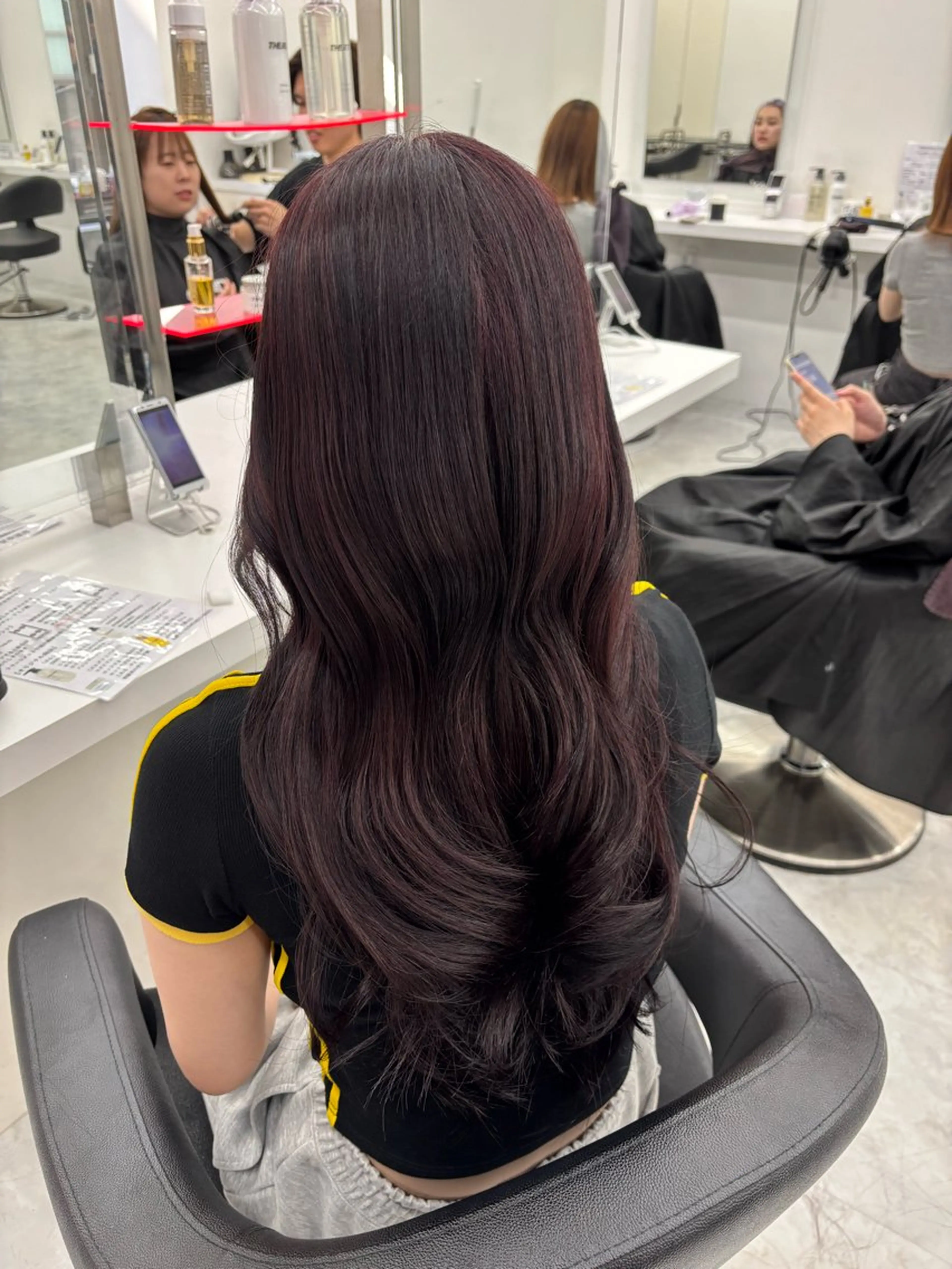 カラー かわいい艶髪🤍 れいな🤍のヘアスタイル