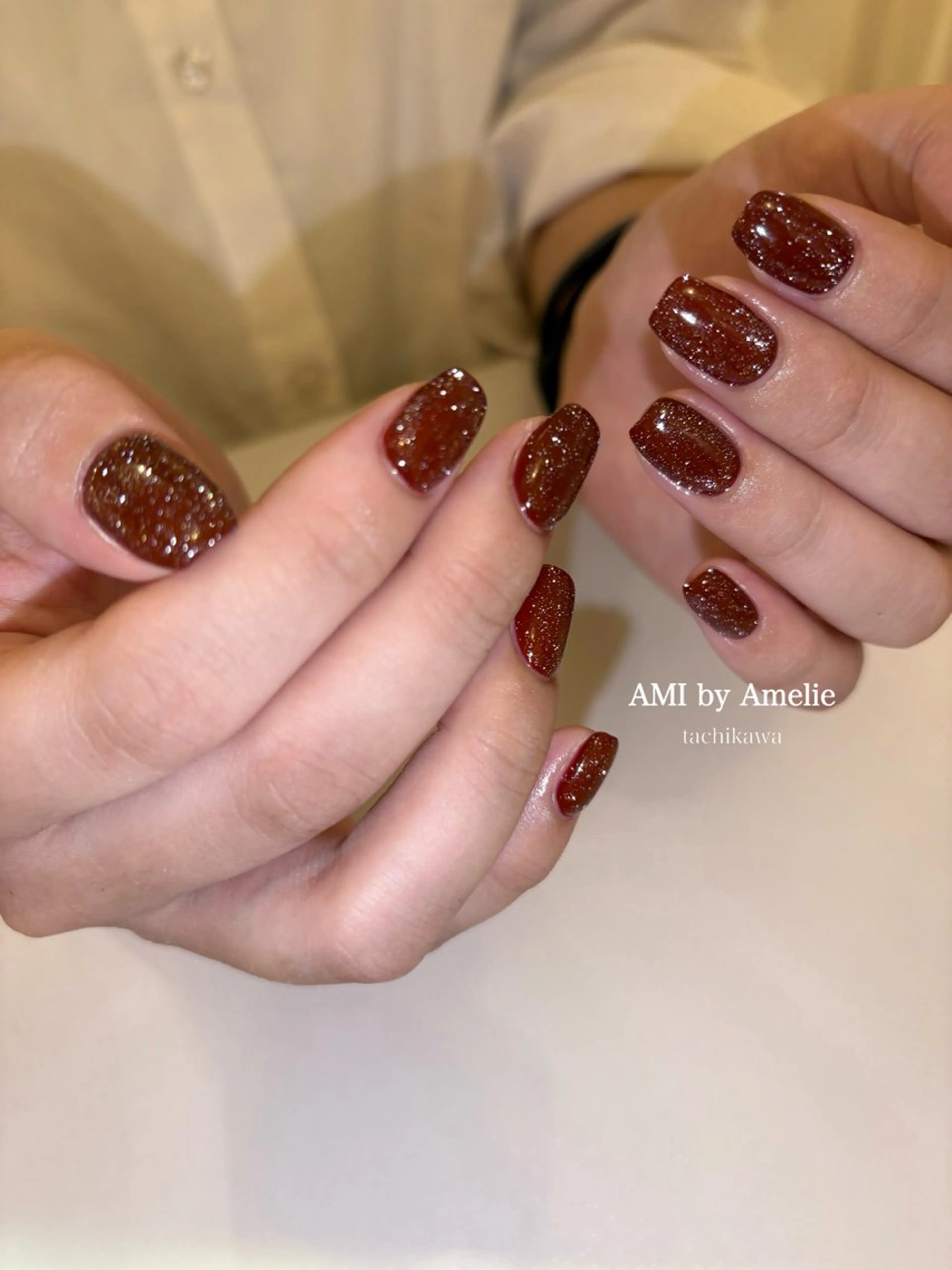 ネイル フラッシュネイル マグネットネイル ミラーネイル ワンカラーネイル Kikuchi mikakoのネイルデザイン
