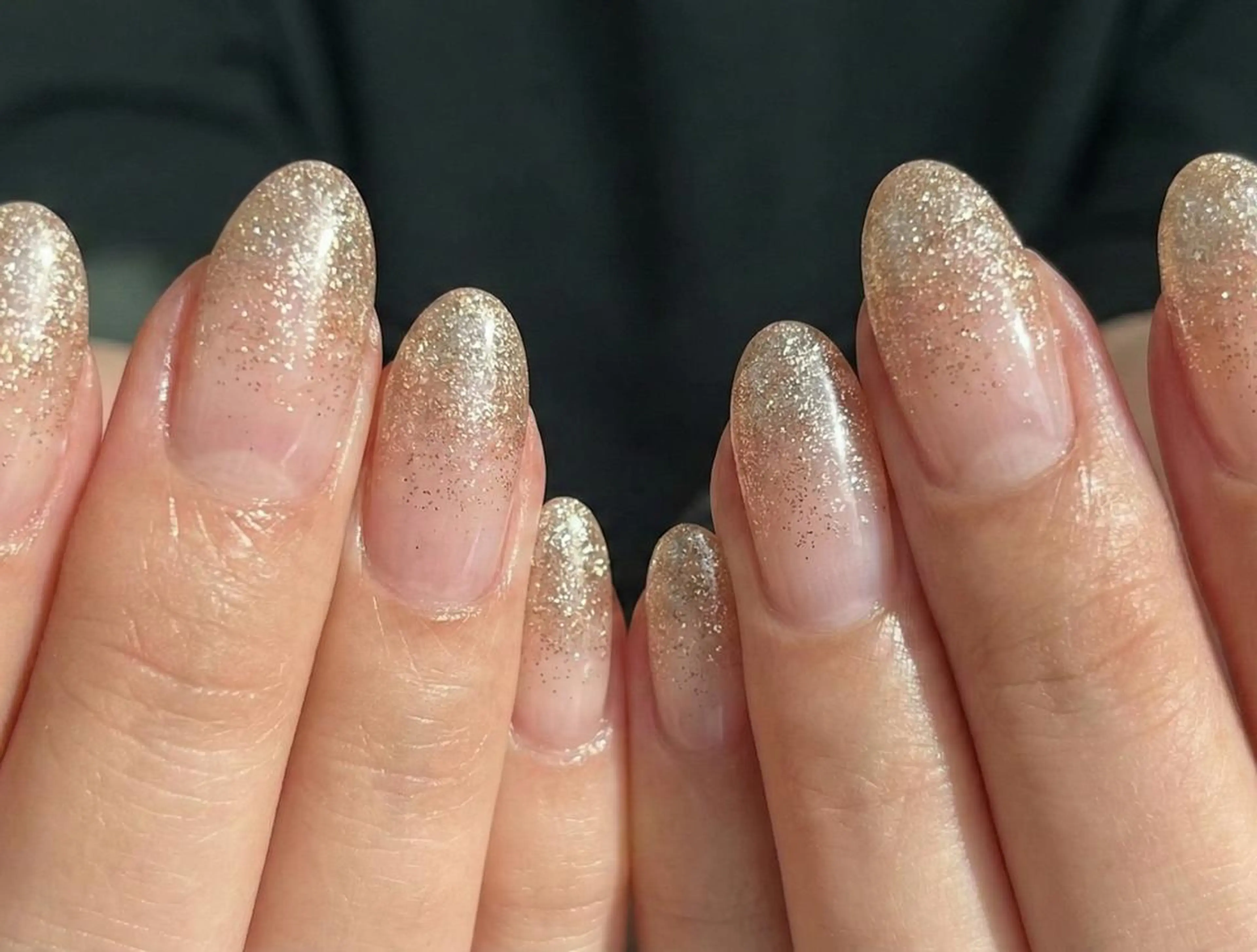 モデルさん募集☆HANDワンカラーまたはラメグラ￥０【オフあり】長さだしオフはご遠慮くださいの写真