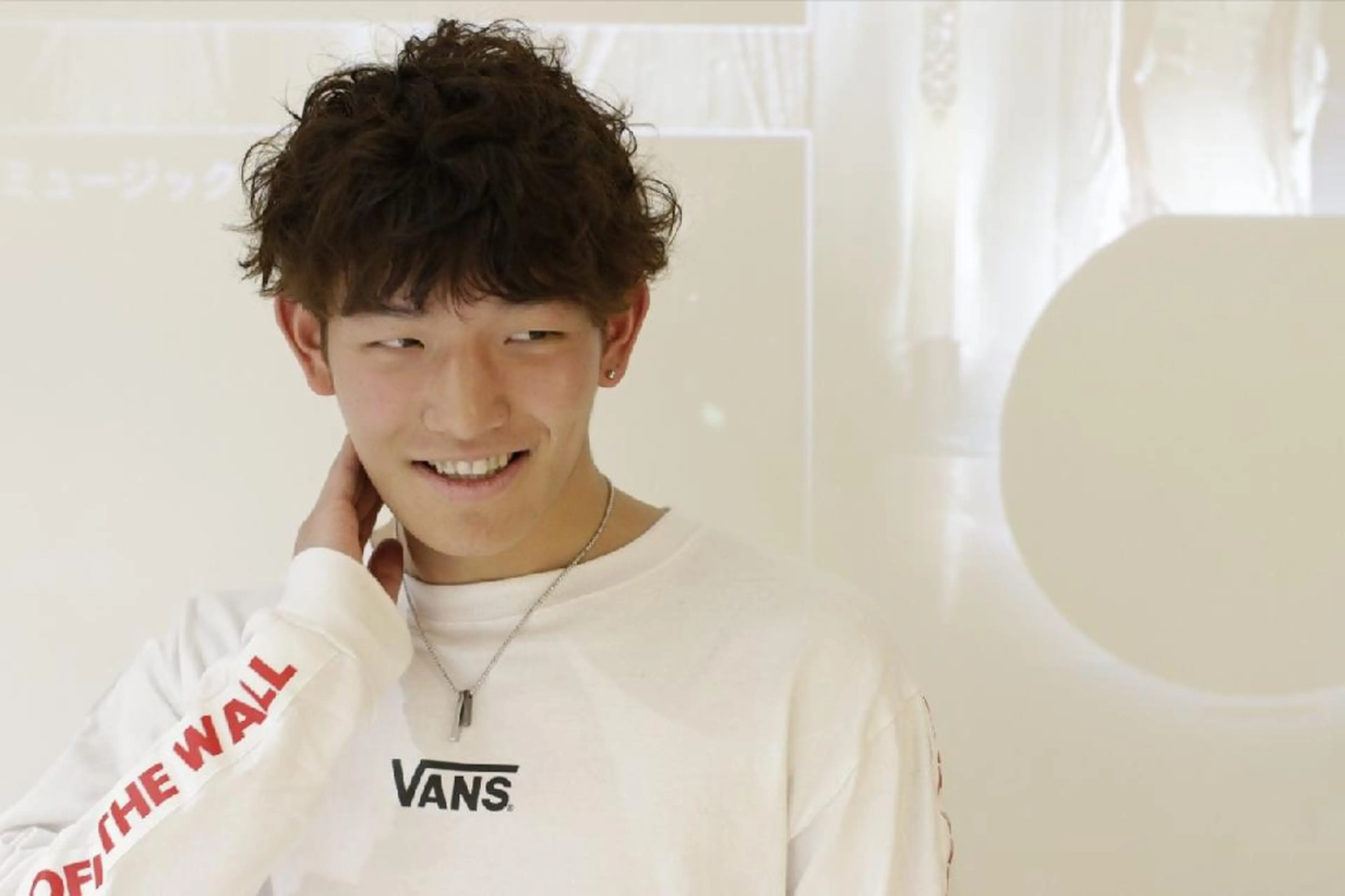 ショート パーマ ill副店長 立和田純也のヘアスタイル