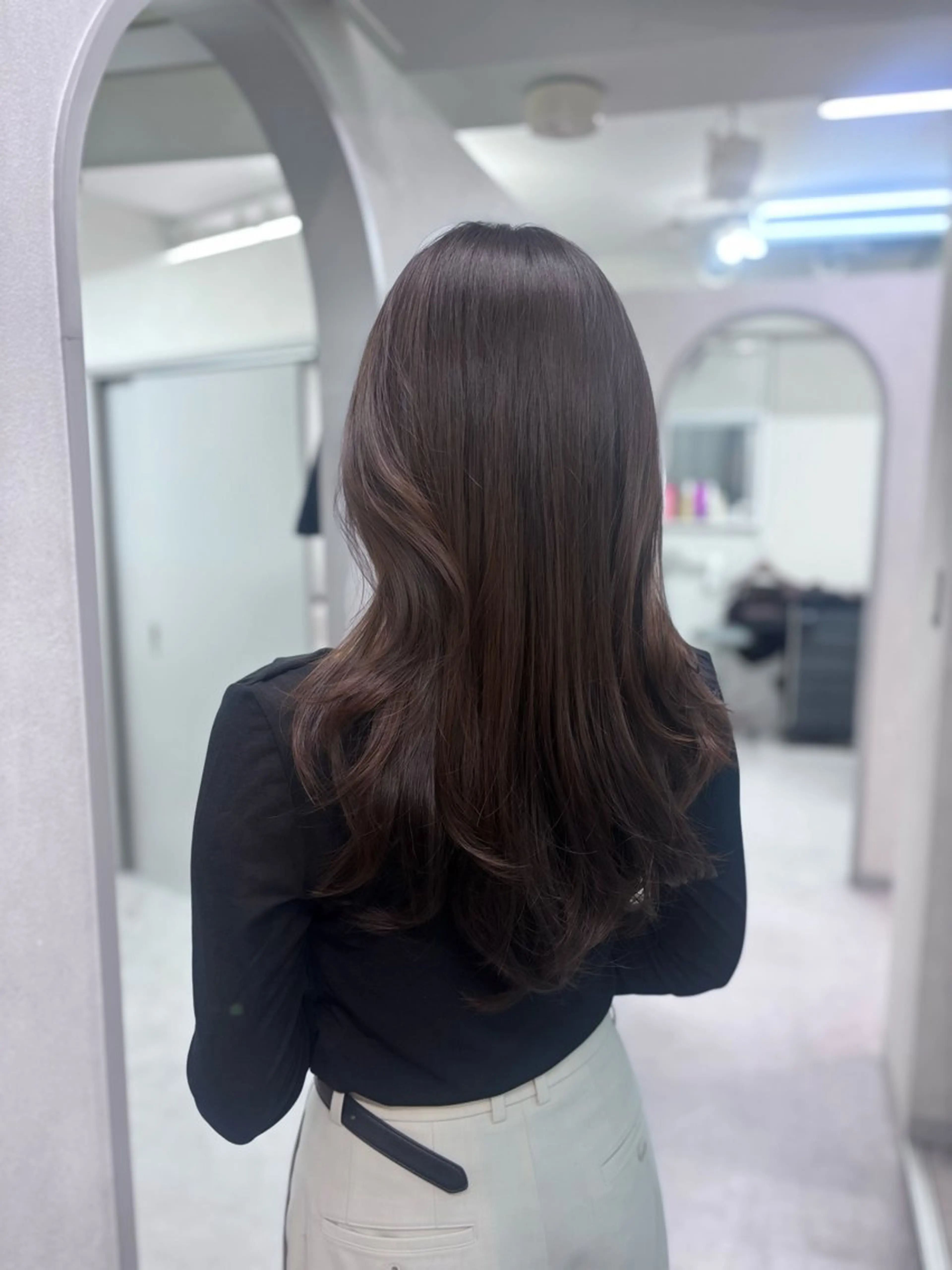 透明感カラー＋集中トリートメント （1STEP）の写真