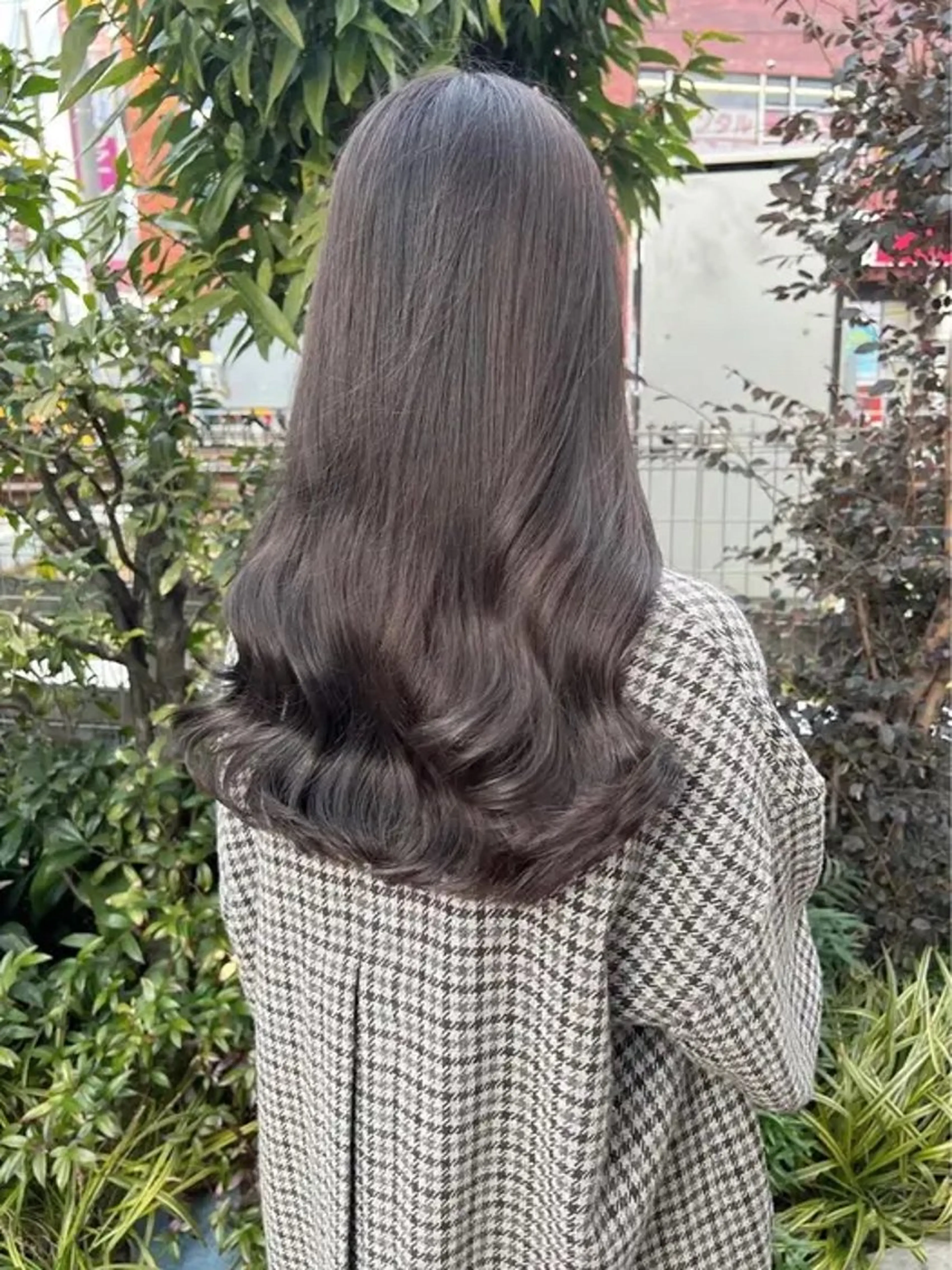 ロング カラー グレージュ ヘアカラー トリートメント チョビー表参道所属・龍澤 海人のヘアスタイル