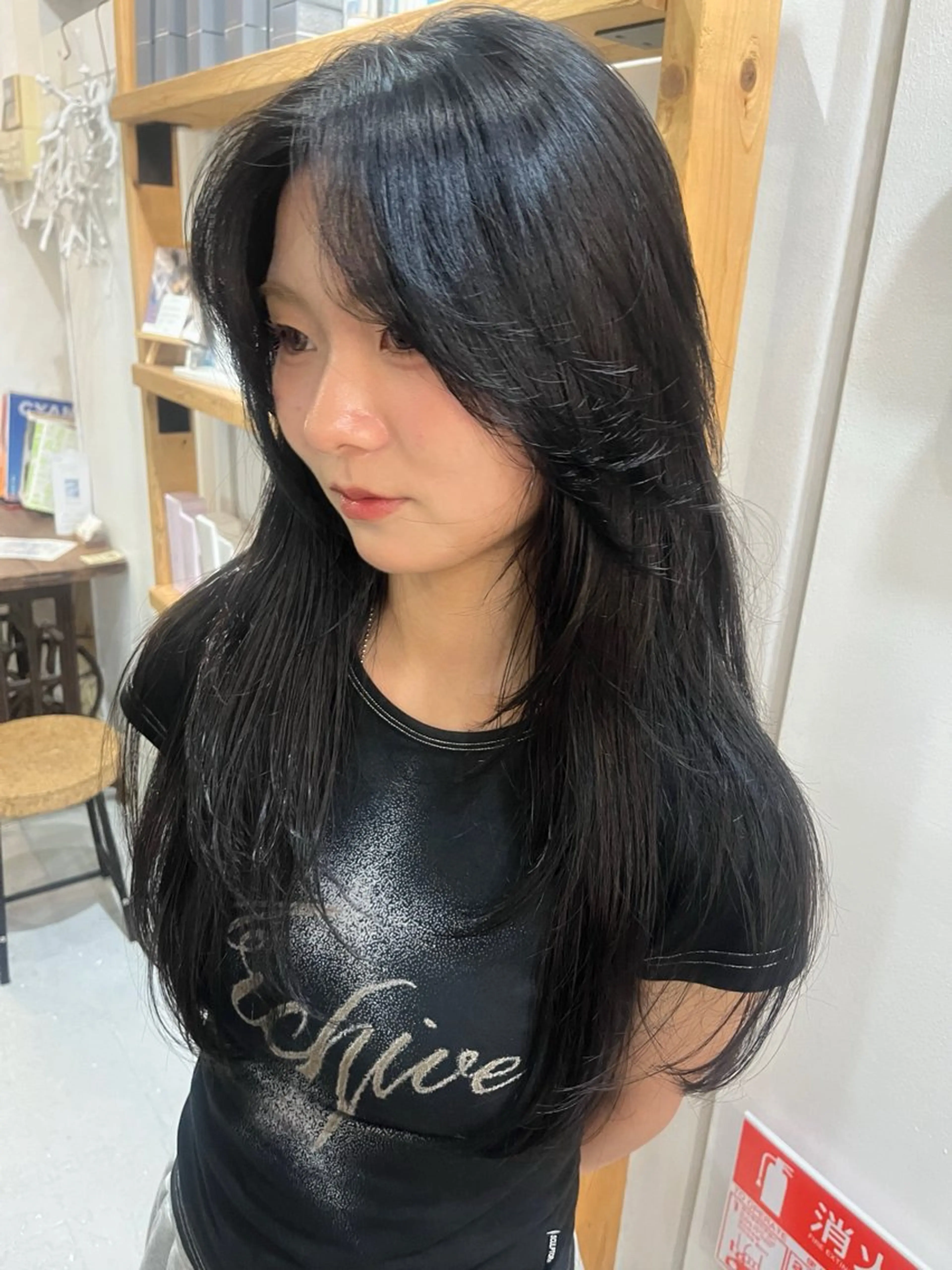 ロング カラー オレンジ ヘアカラー 🎀Yamasaki Yui🎀のヘアスタイル