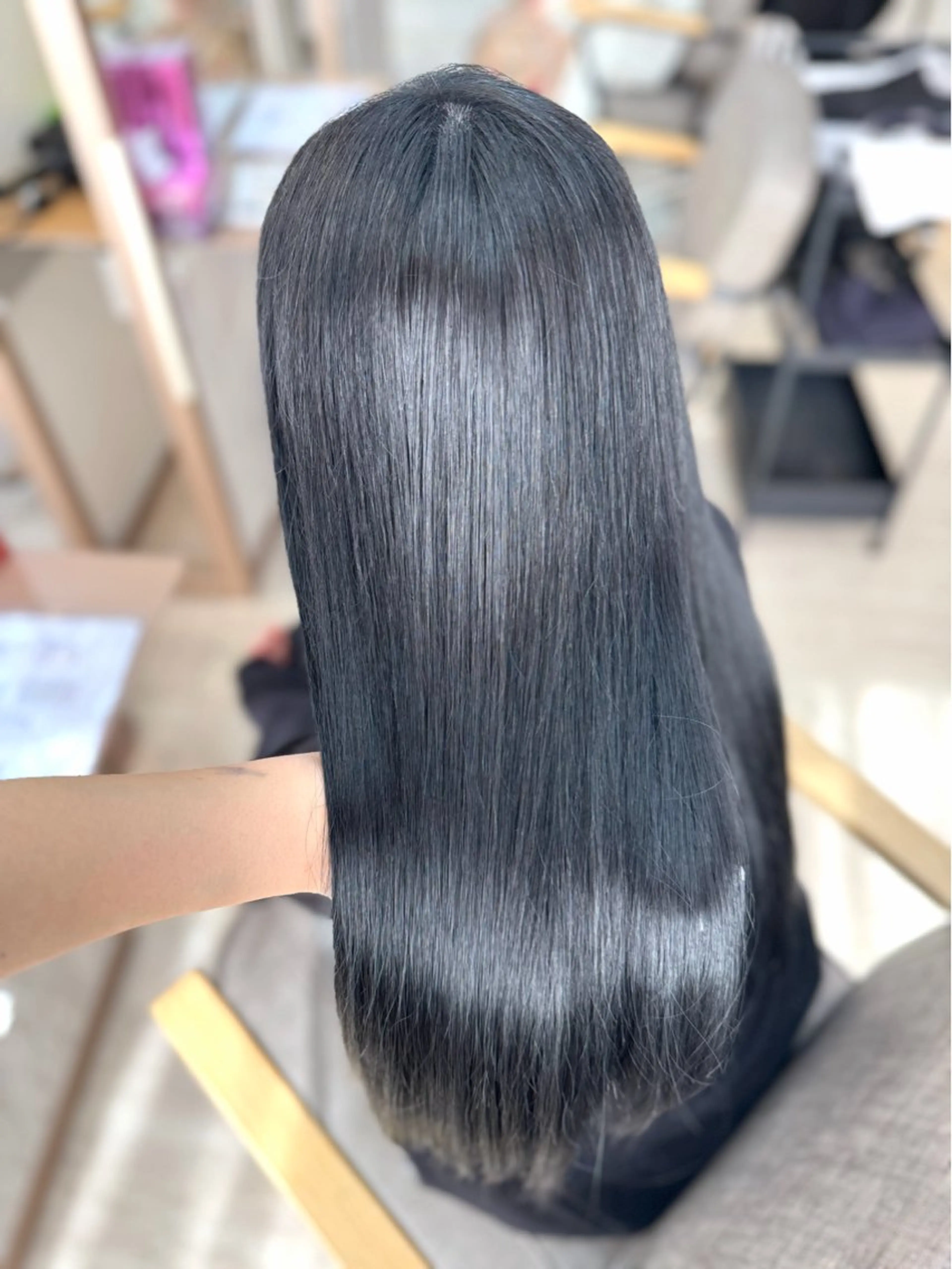 ロング カラー ヘアカラー トリートメント 🩶鈴木茉奈🩶艶髪 /透明感/暖色カラーのヘアスタイル