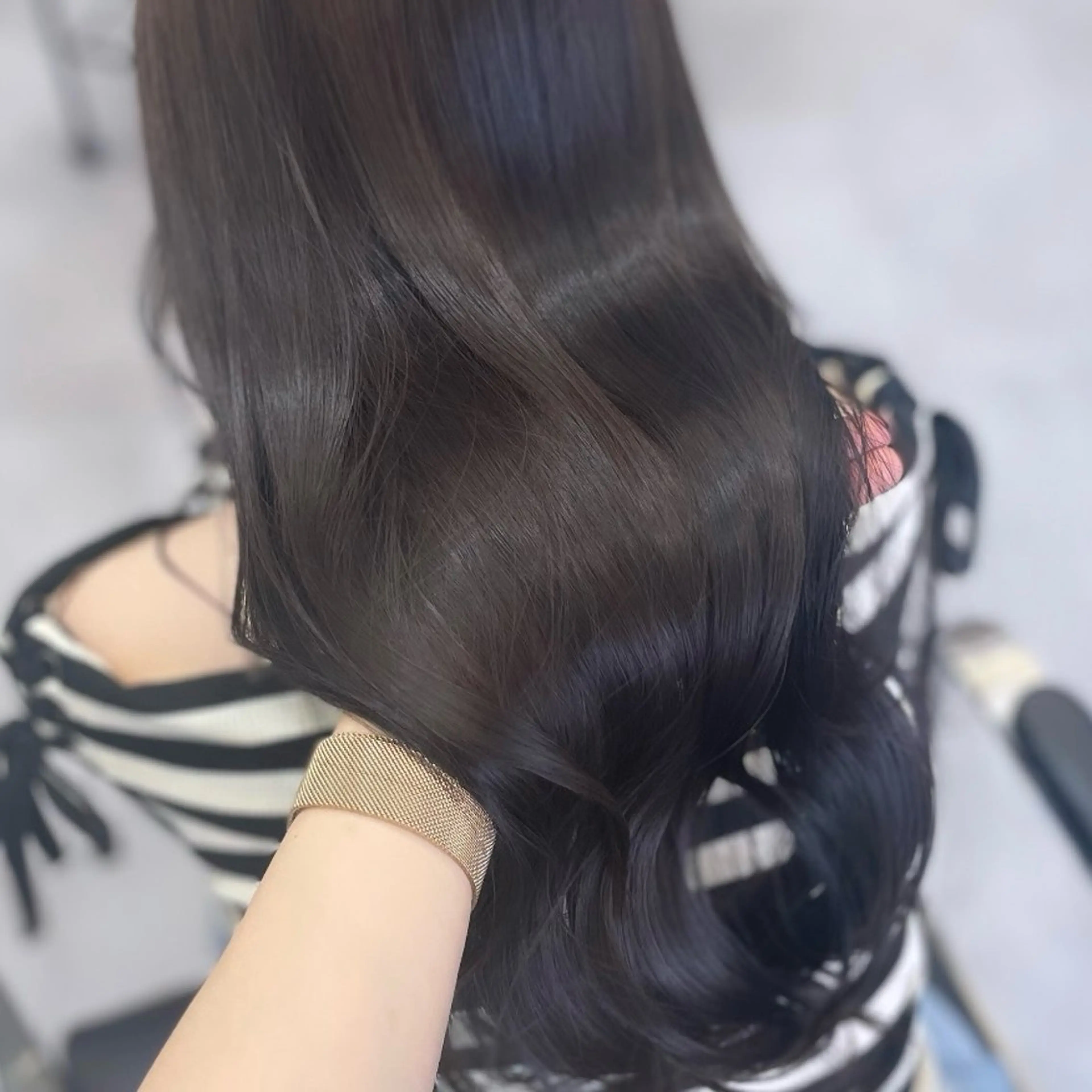 ロング カラー 髪質改善 カット ヘアカラー Rui/透明感カラー 暖色/レイヤーカットのヘアスタイル