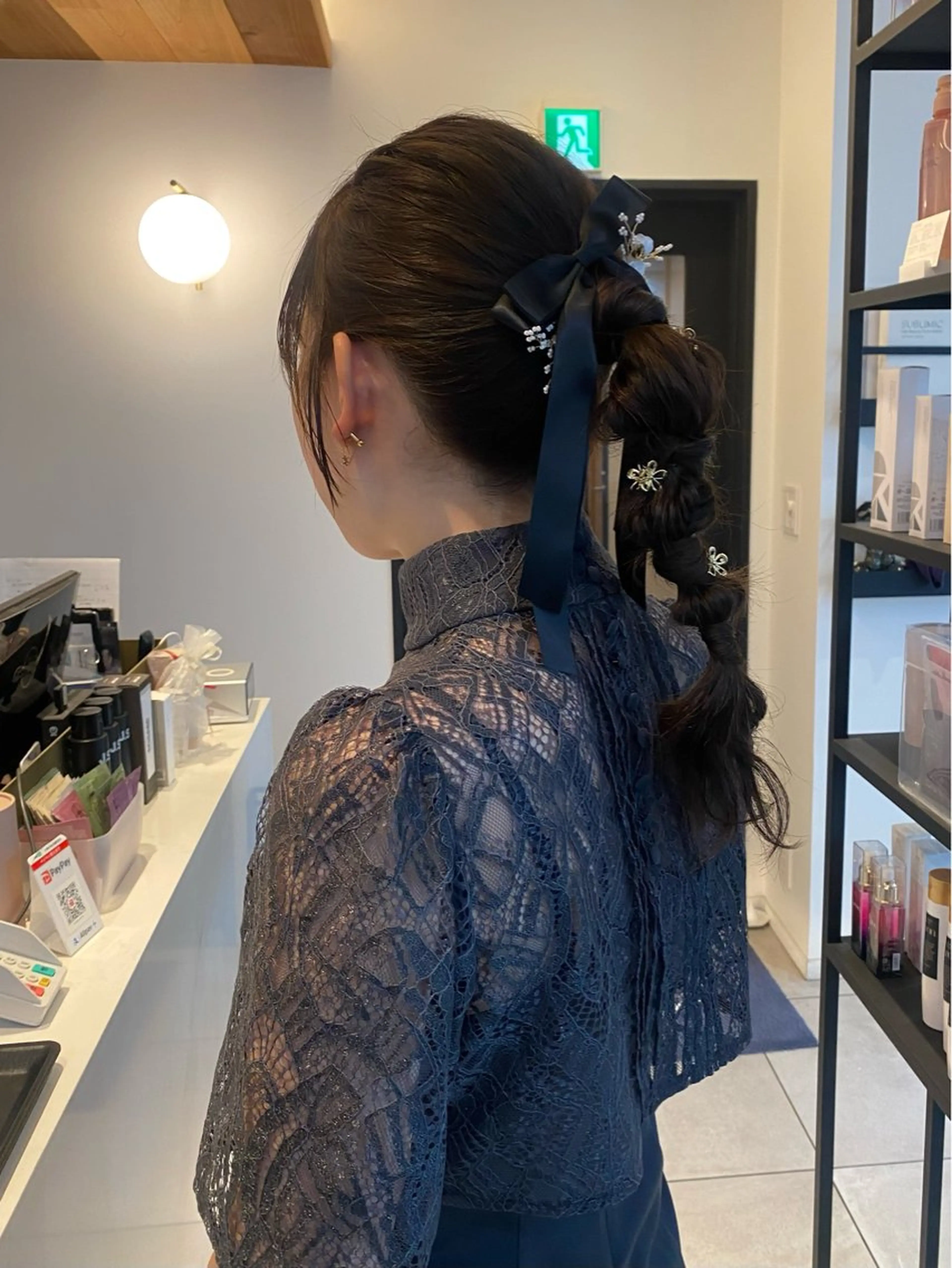 ヘアアレンジ 梅田美容室 SPADICユヅキ♠のヘアスタイル