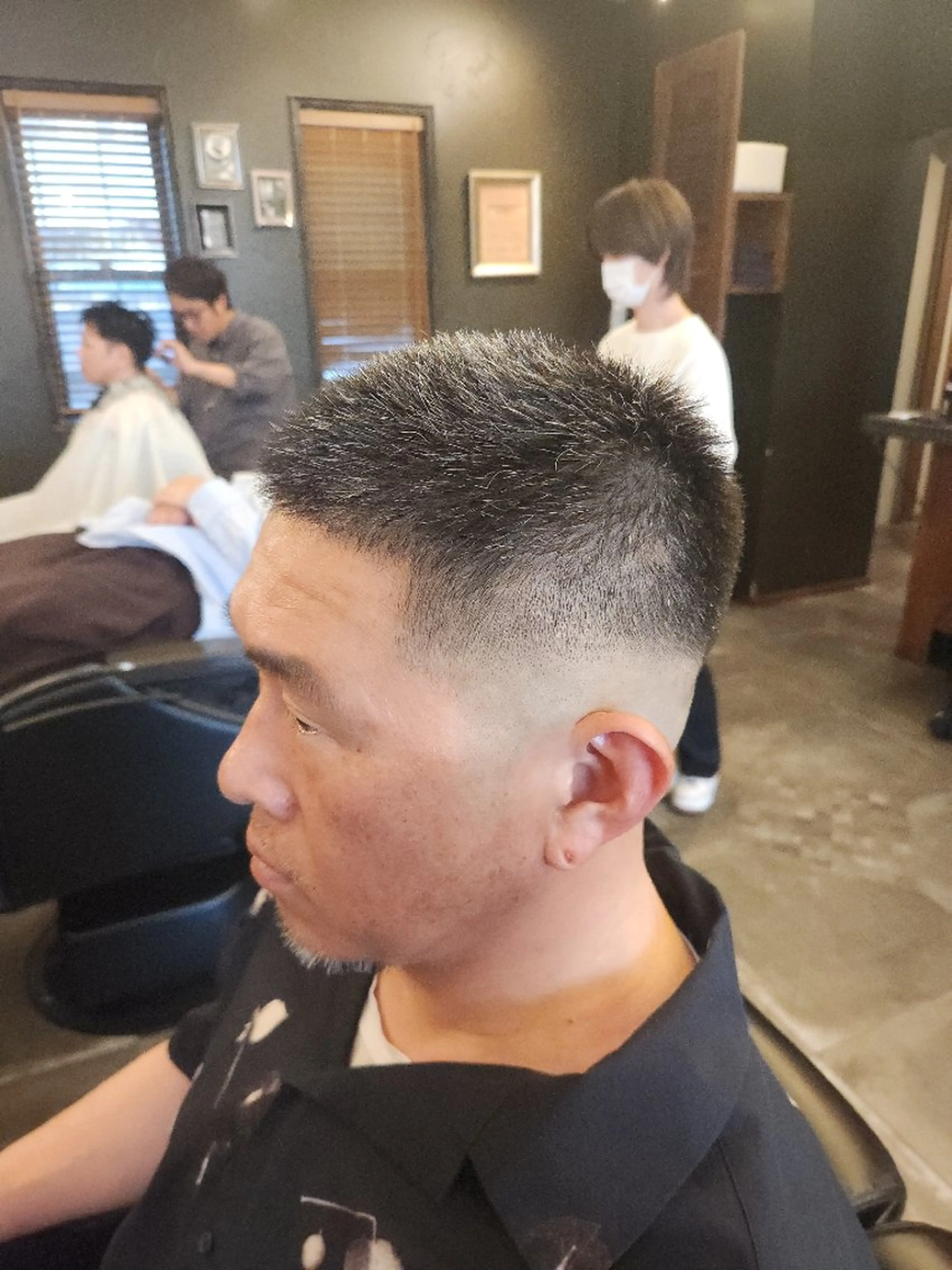 ショート メンズ カット 加賀美 優斗のヘアスタイル