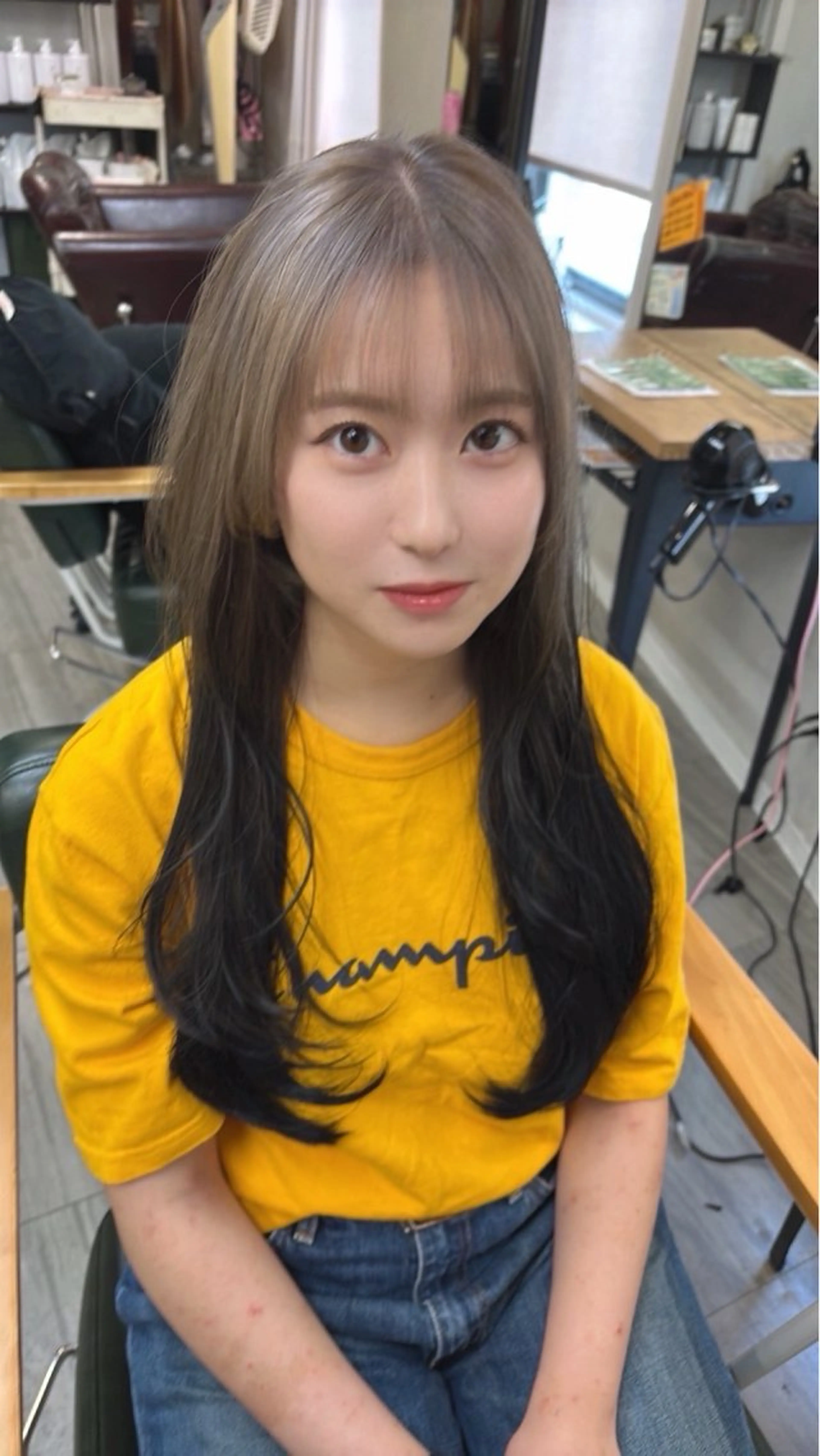 ロング カラー 髪質改善カラー｜ レイヤー｜小寺 葵のヘアスタイル