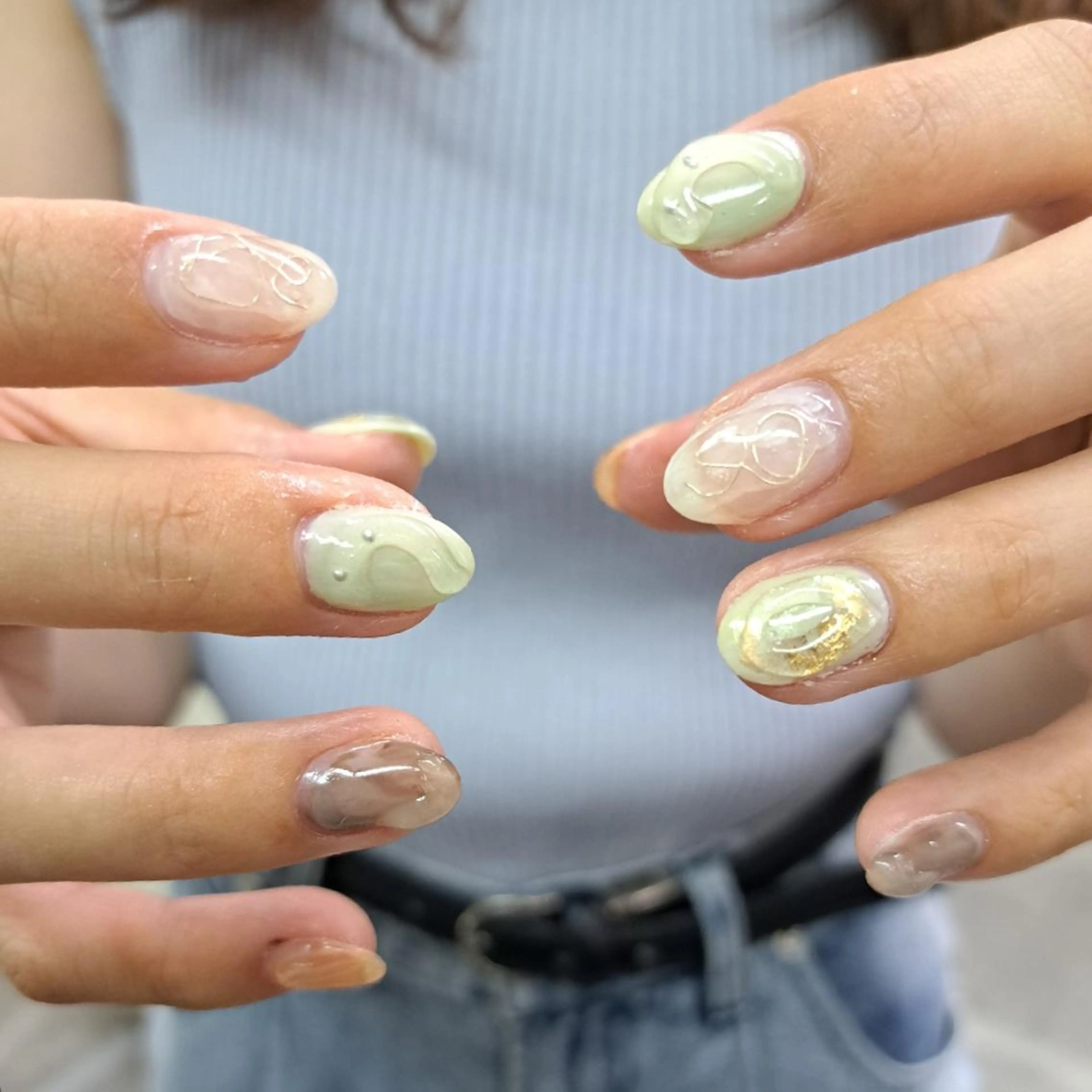 ネイル Nail mood デザイン持ち込みokのネイルデザイン