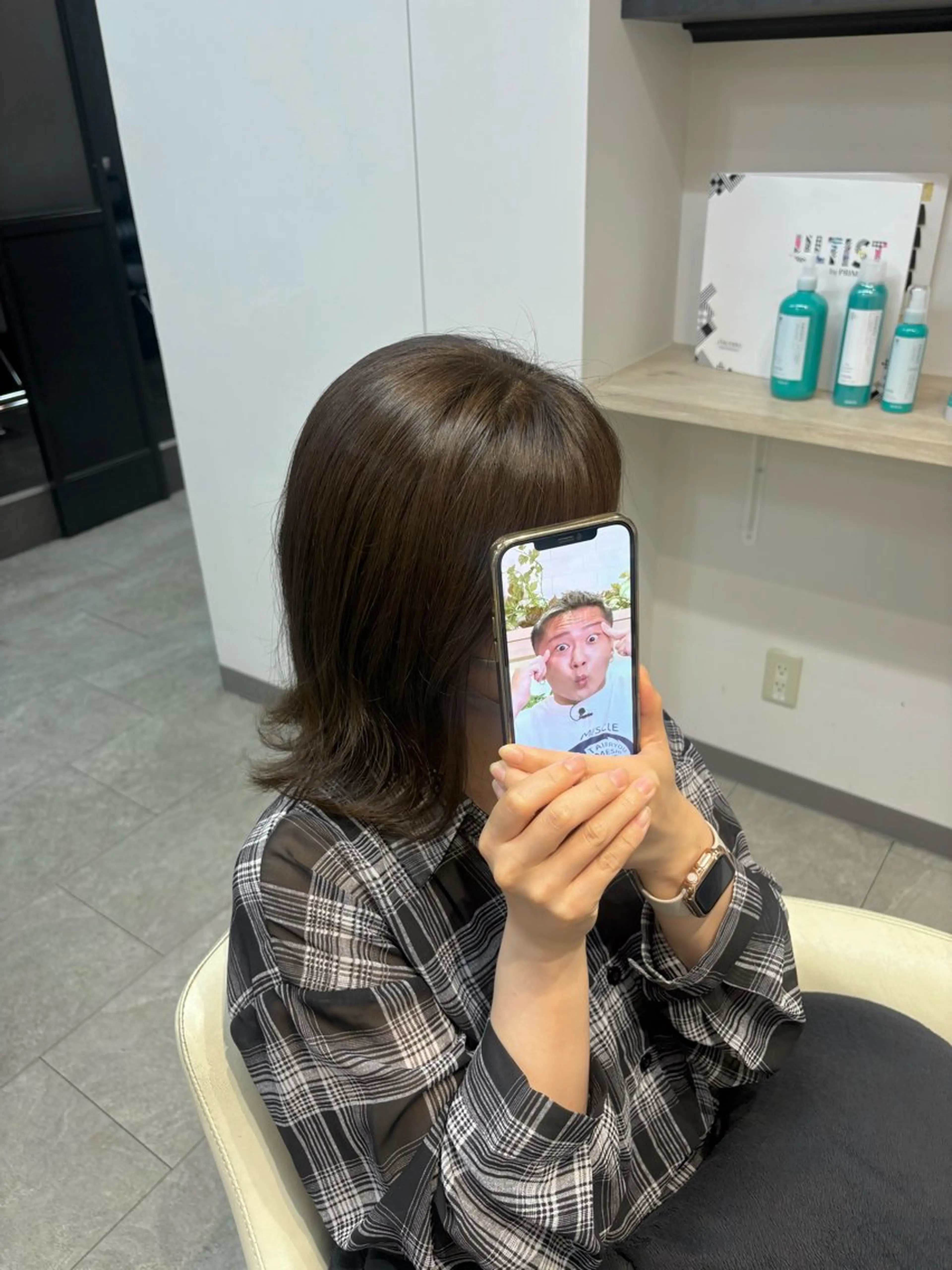 ミディアム 六本木🫧マツエク 望月彩音のヘアスタイル