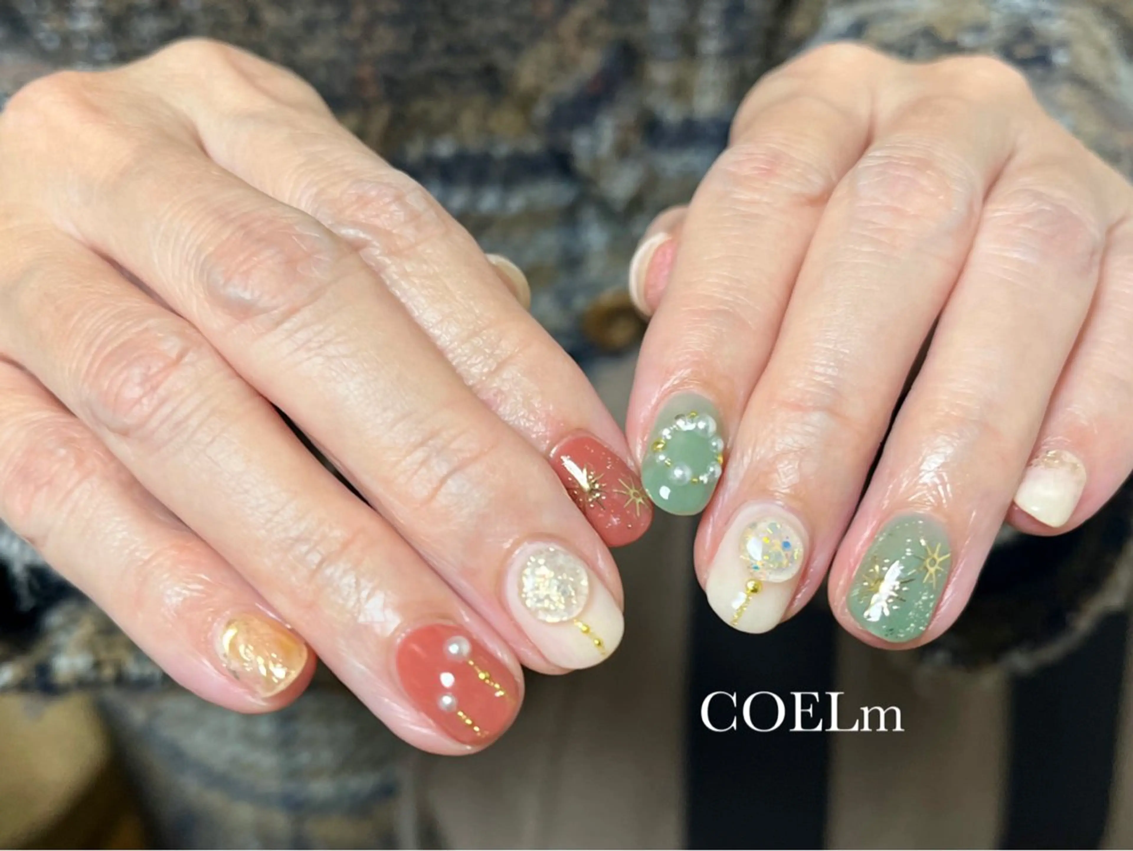 ネイル COELm🌙 /ネイル着付けのネイルデザイン