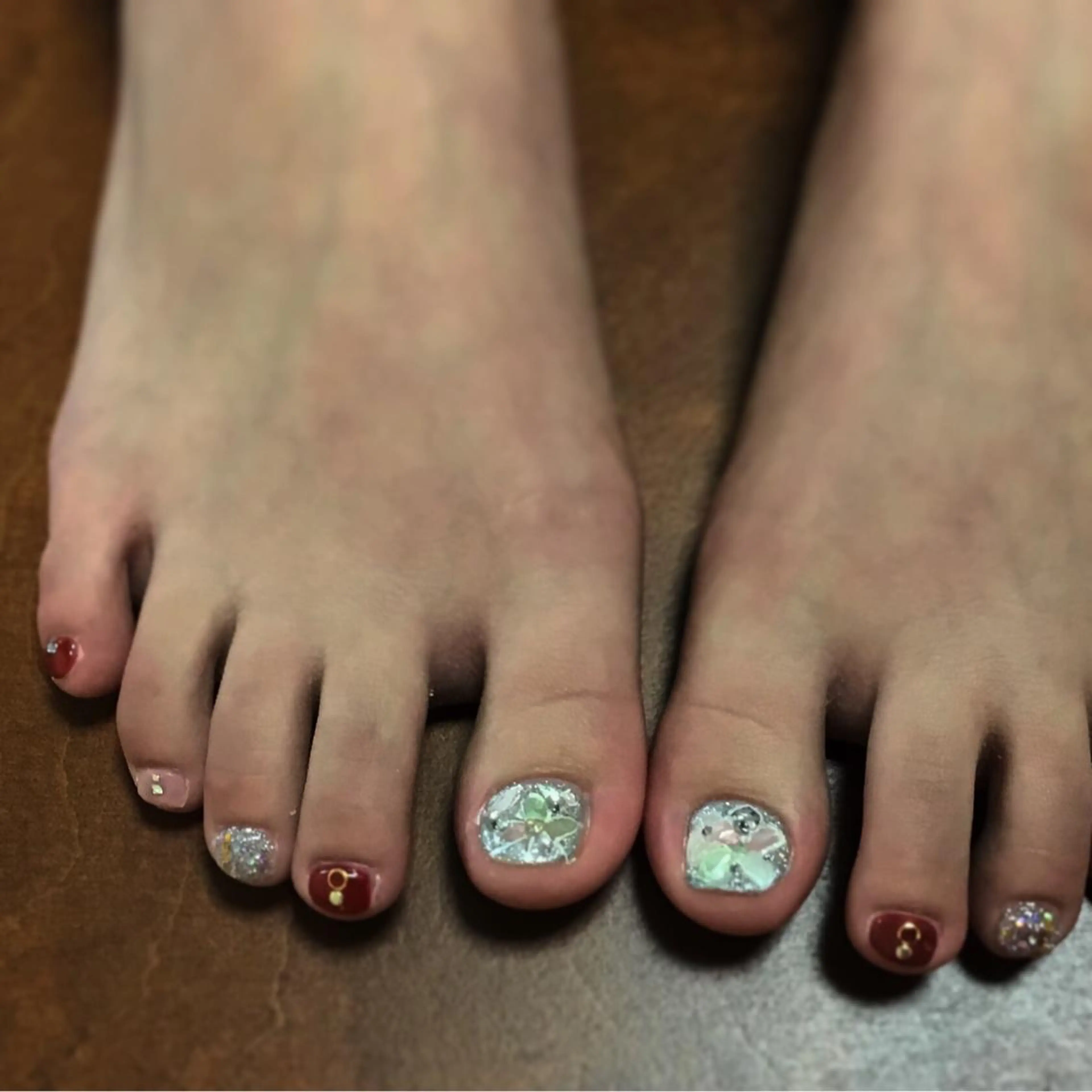 ネイル フットネイル gui amichanのネイルデザイン