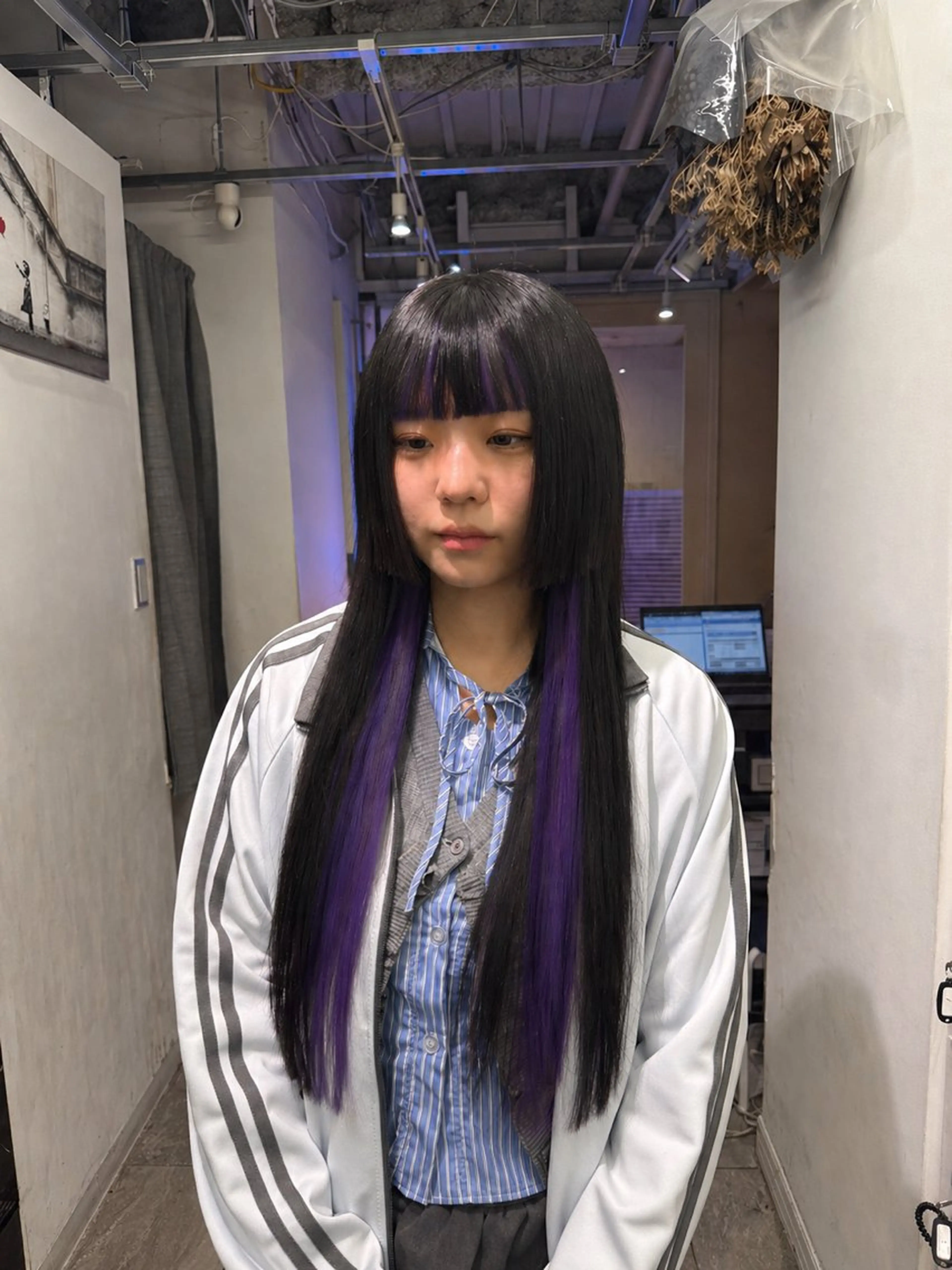 ロング エクステ miwa 🖤のヘアスタイル