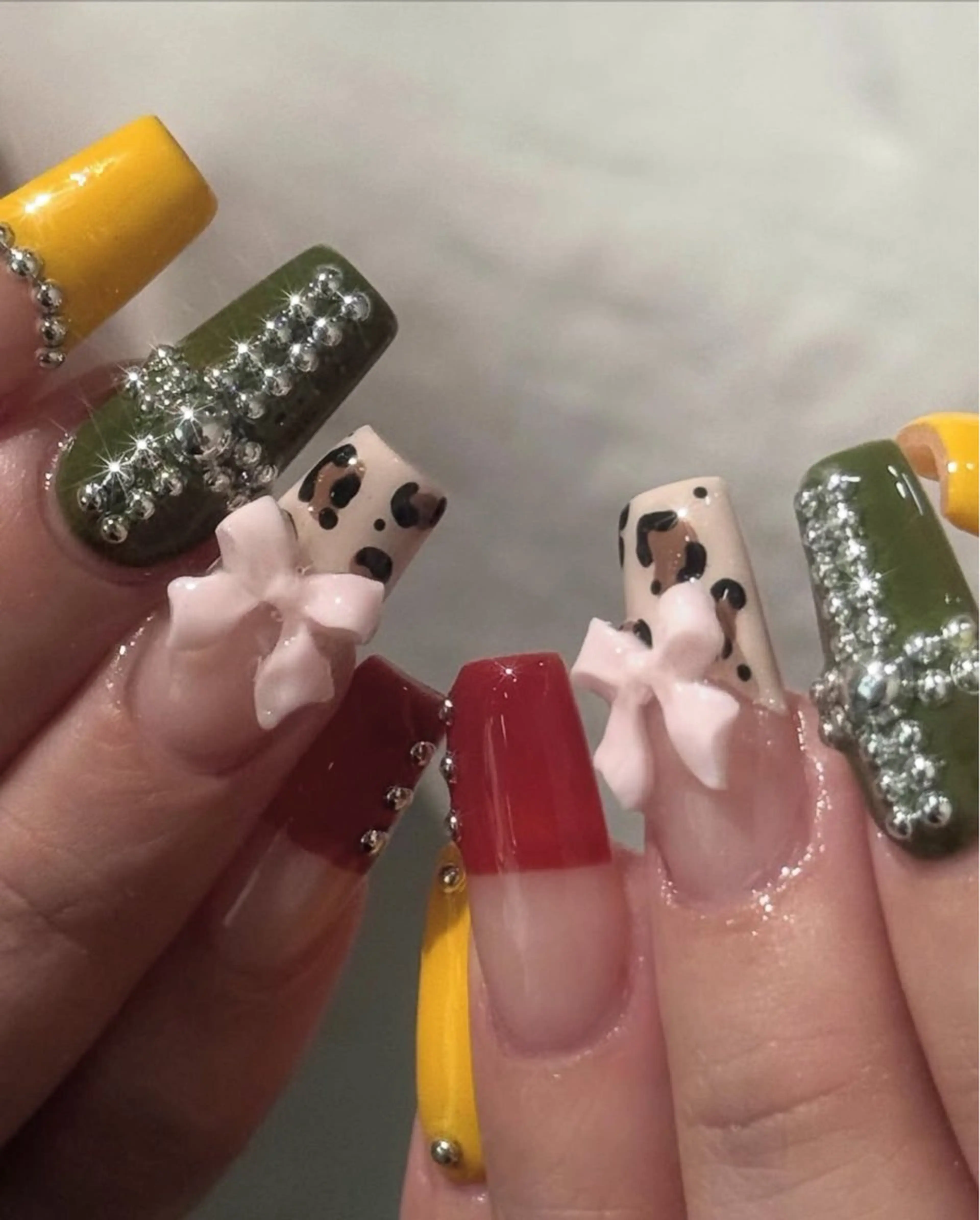 ネイル アートネイル 長さ出し 韓国ネイル ロングネイル スカルプネイル ハンドネイル Lumi de nailsのネイルデザイン