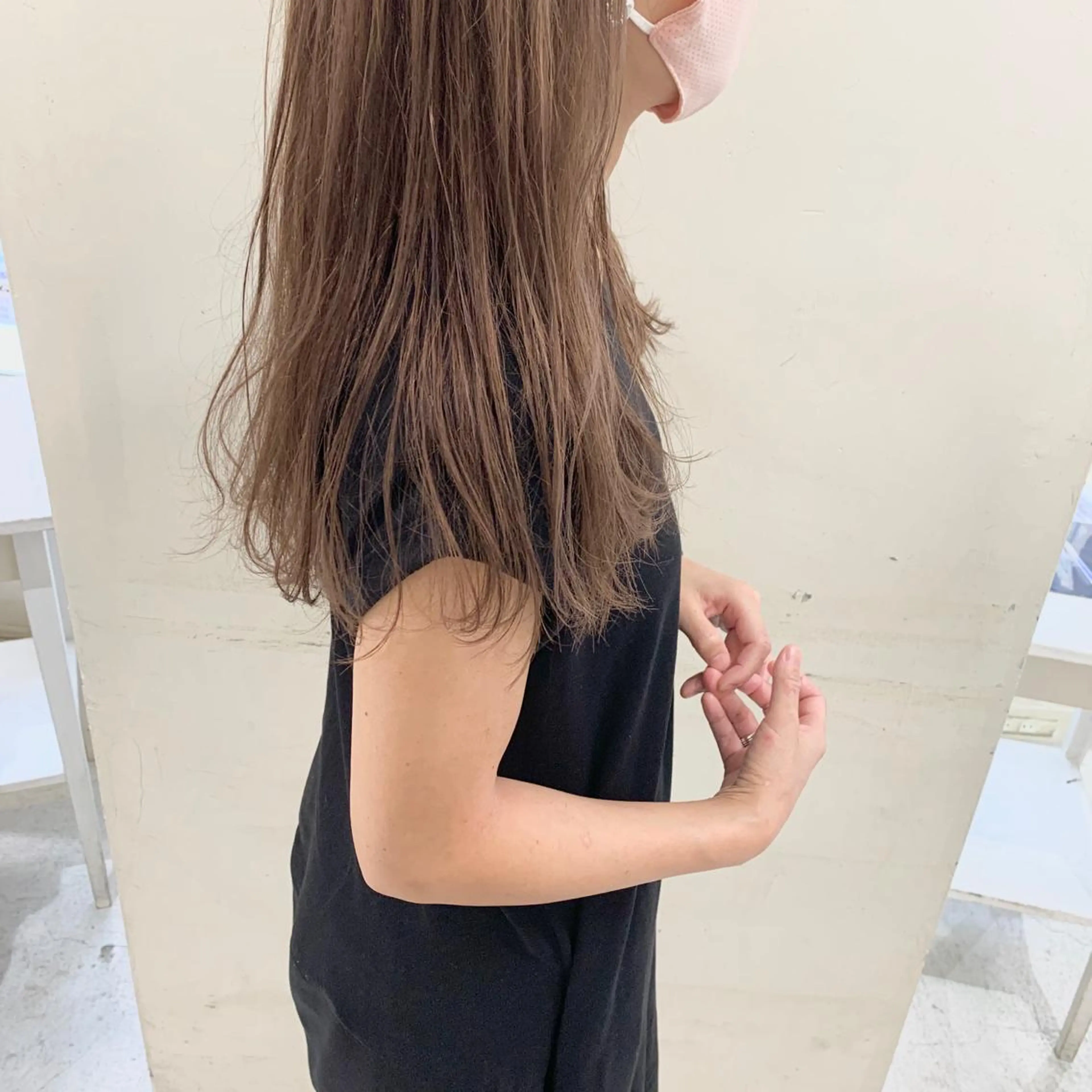 カラー ベージュカラー 透明感カラー ヘアカラー トリートメント 窪田 椋介のヘアスタイル