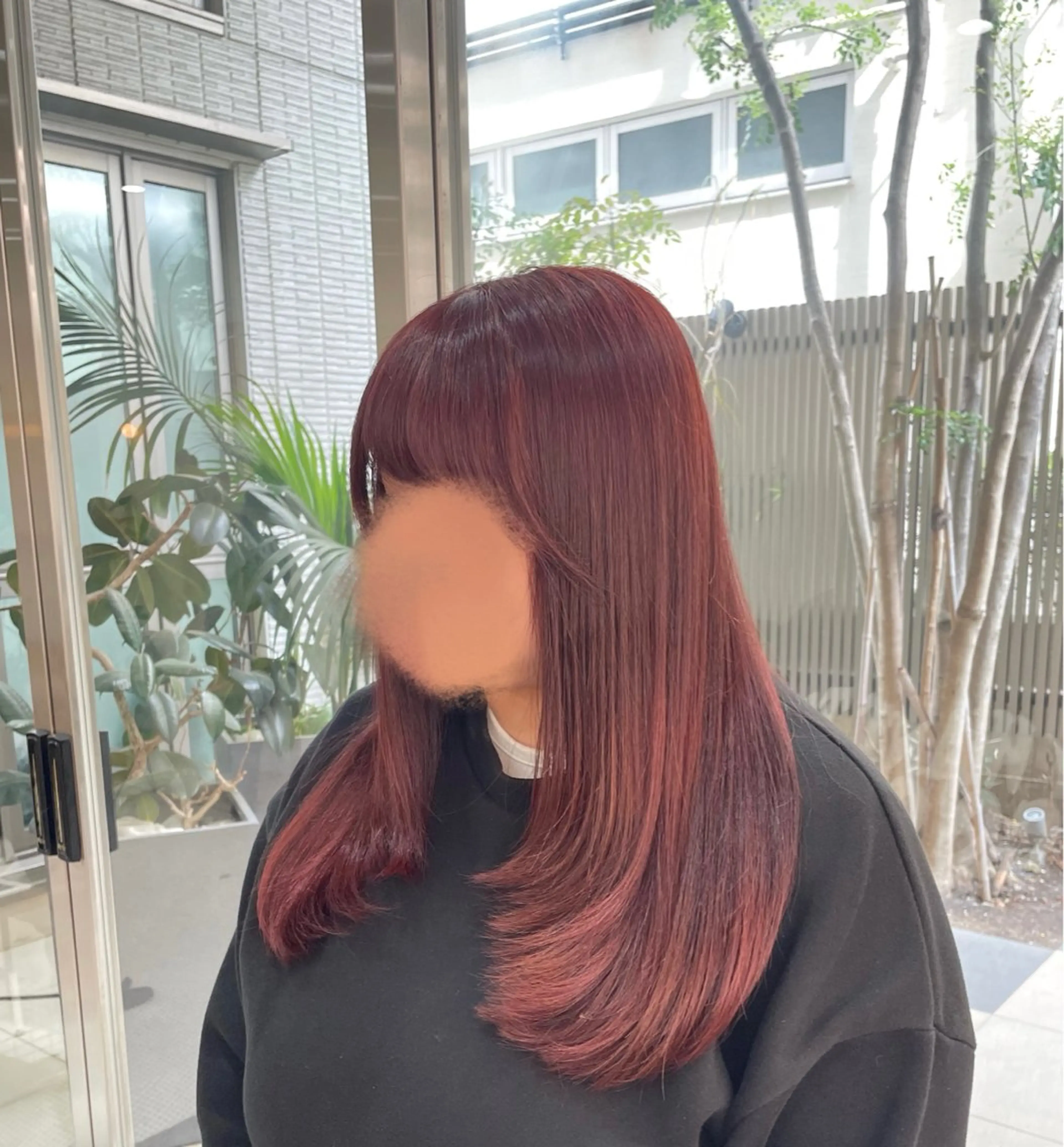 ロング レイヤーカット 🌱 はるかのヘアスタイル