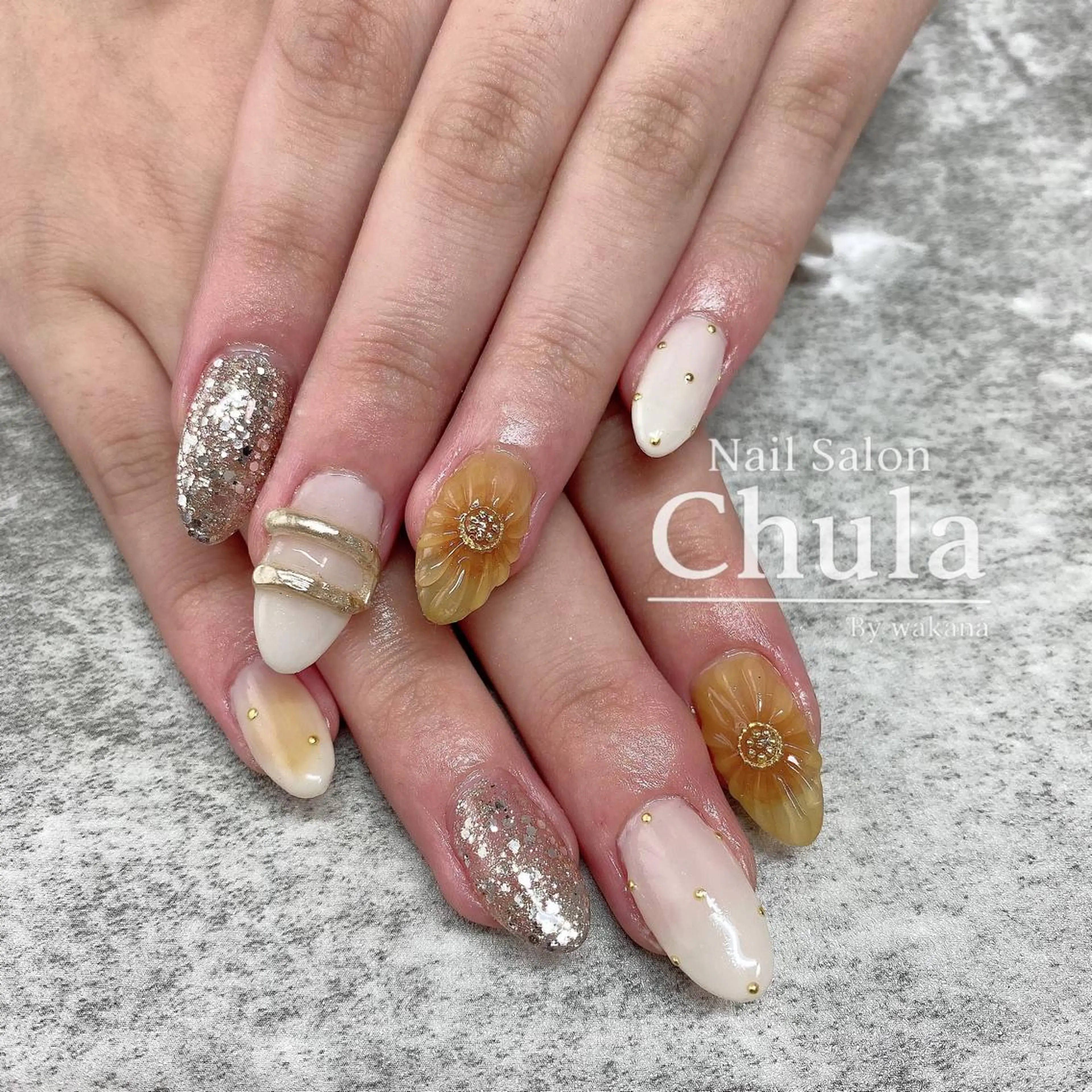 ネイル ハンドネイル Nailsalon Chulaのネイルデザイン