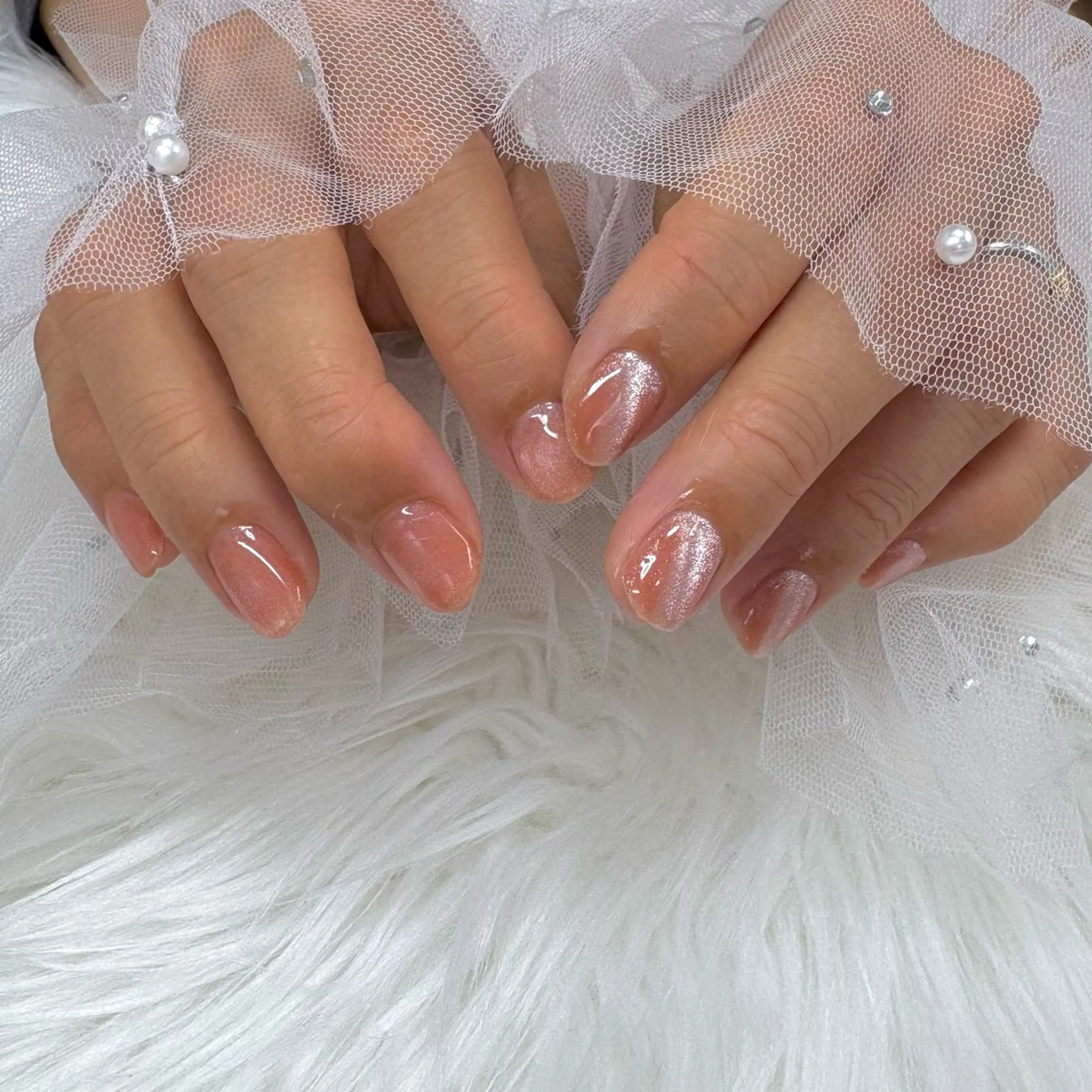 ネイル マグネットネイル ハンドネイル SHINE nail salonのネイルデザイン