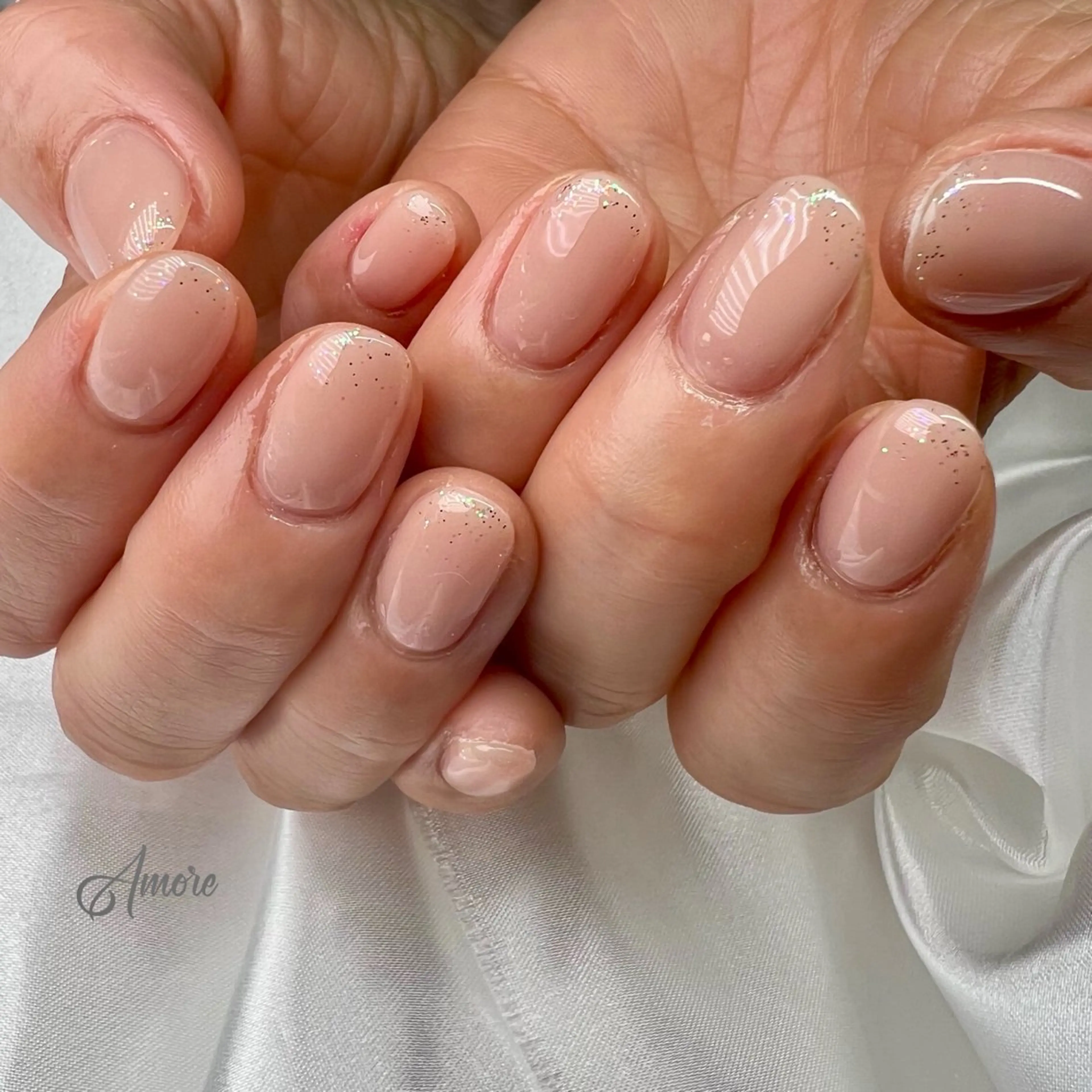 ネイル ジェルネイル キラキラネイル 韓国ネイル マグネットネイル パラジェル You kyehwaのネイルデザイン