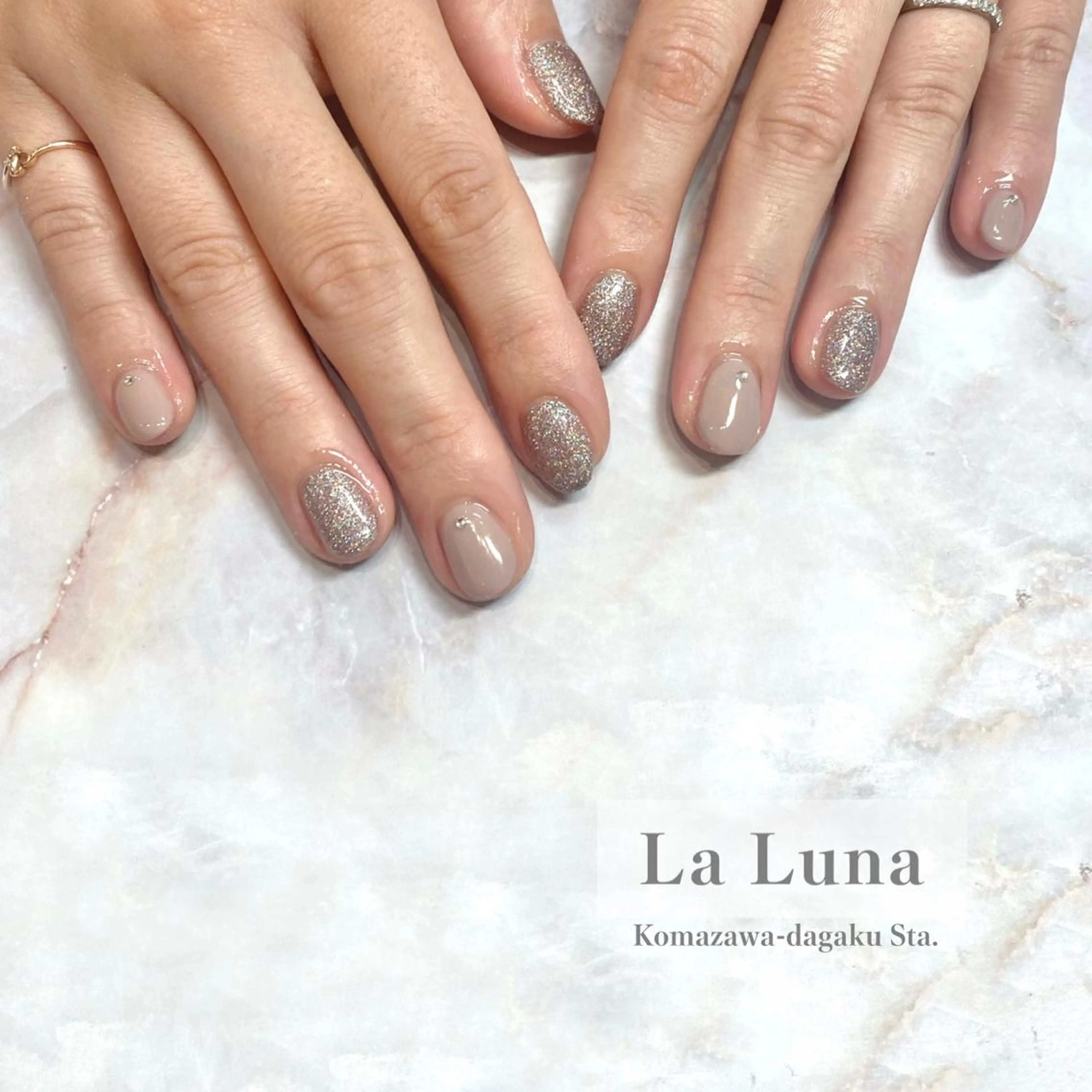 ネイル ワンカラーネイル ＬａＬｕｎａ🌙 Natsukiのネイルデザイン