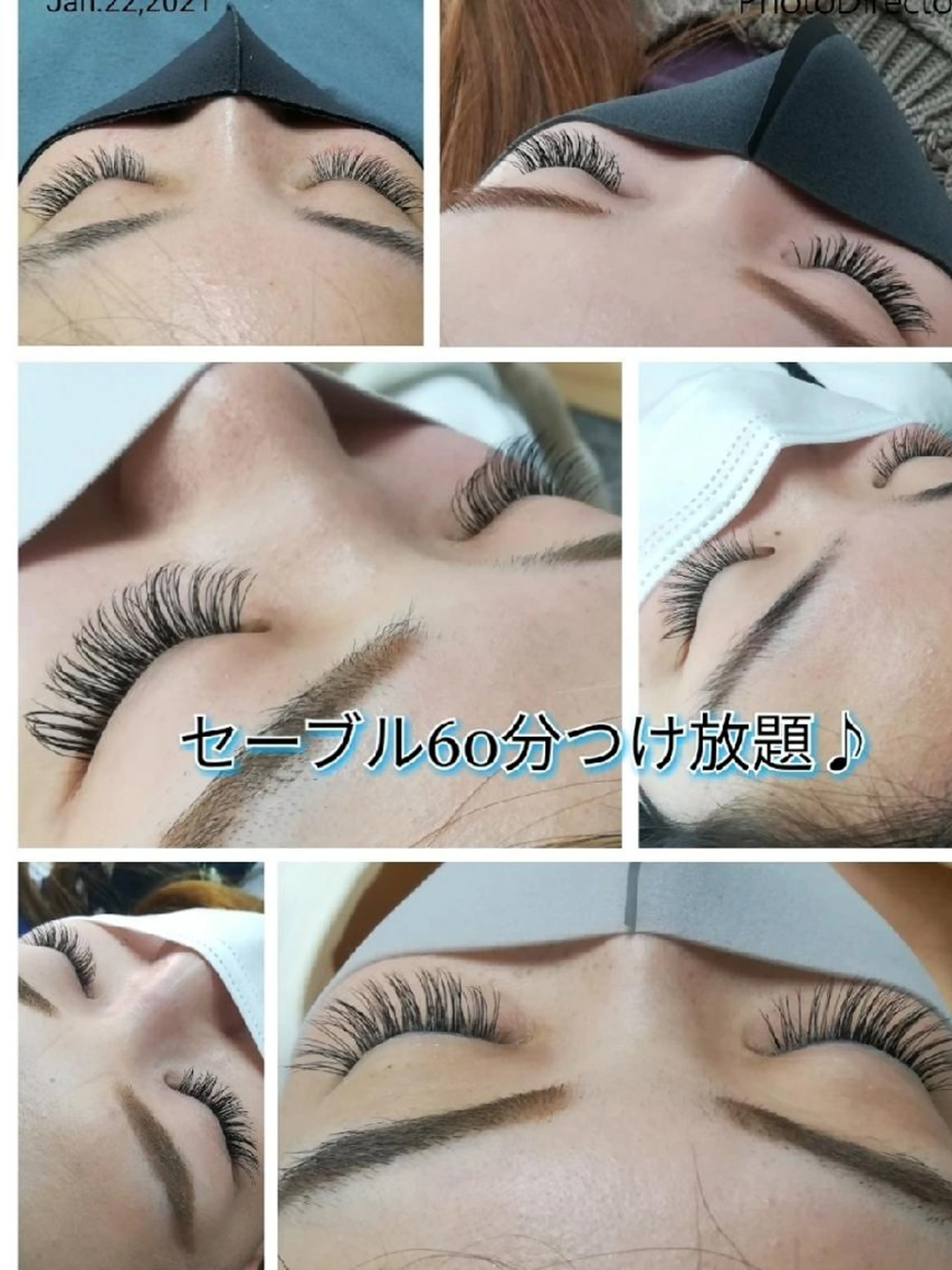 新規★セーブル60分付け放題♫4980円お好みで140本以上180本前後★オフ無料★オフ有の方はオフ有とお伝え下さい!の写真