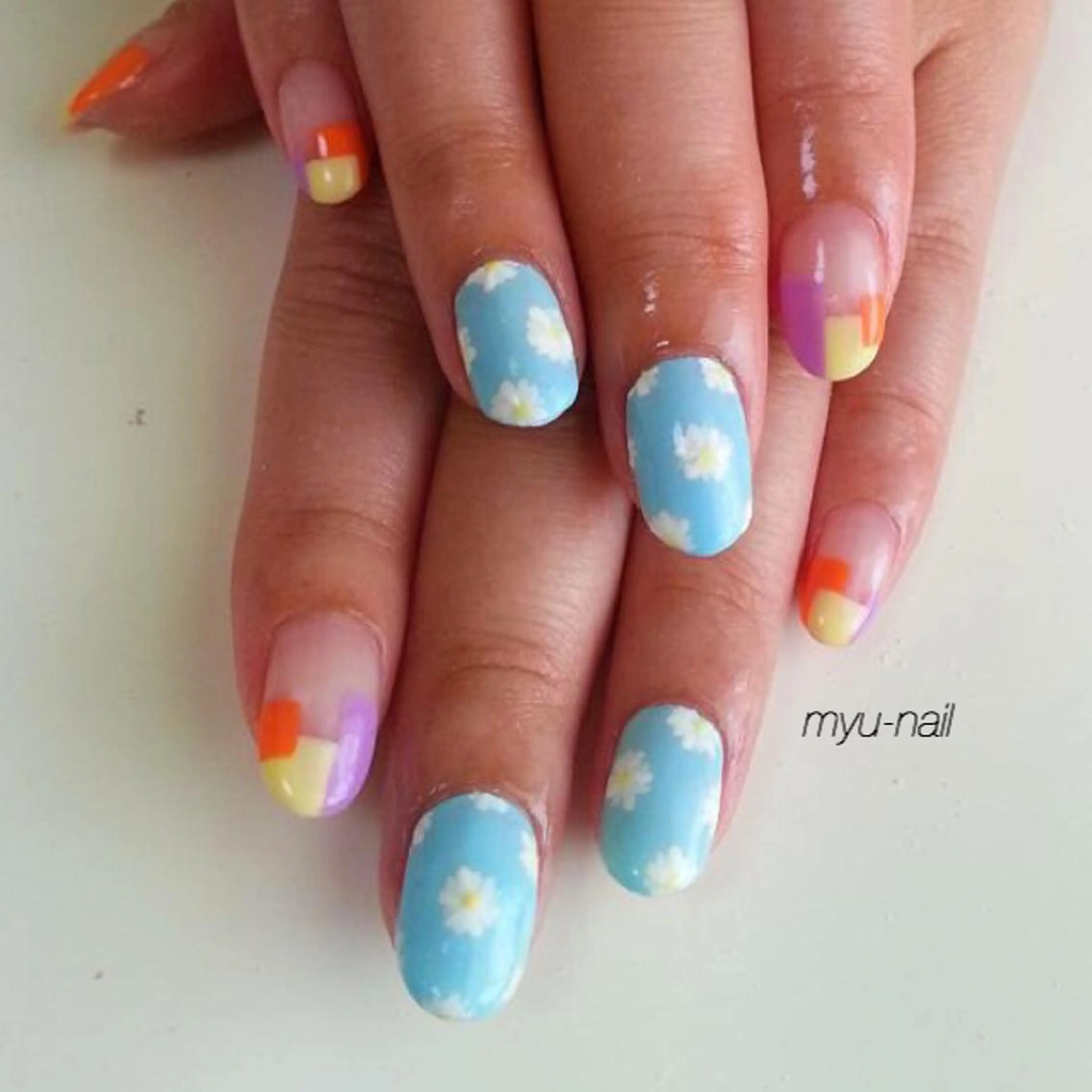 ネイル アートネイル ホームサロン myu-nailのネイルデザイン