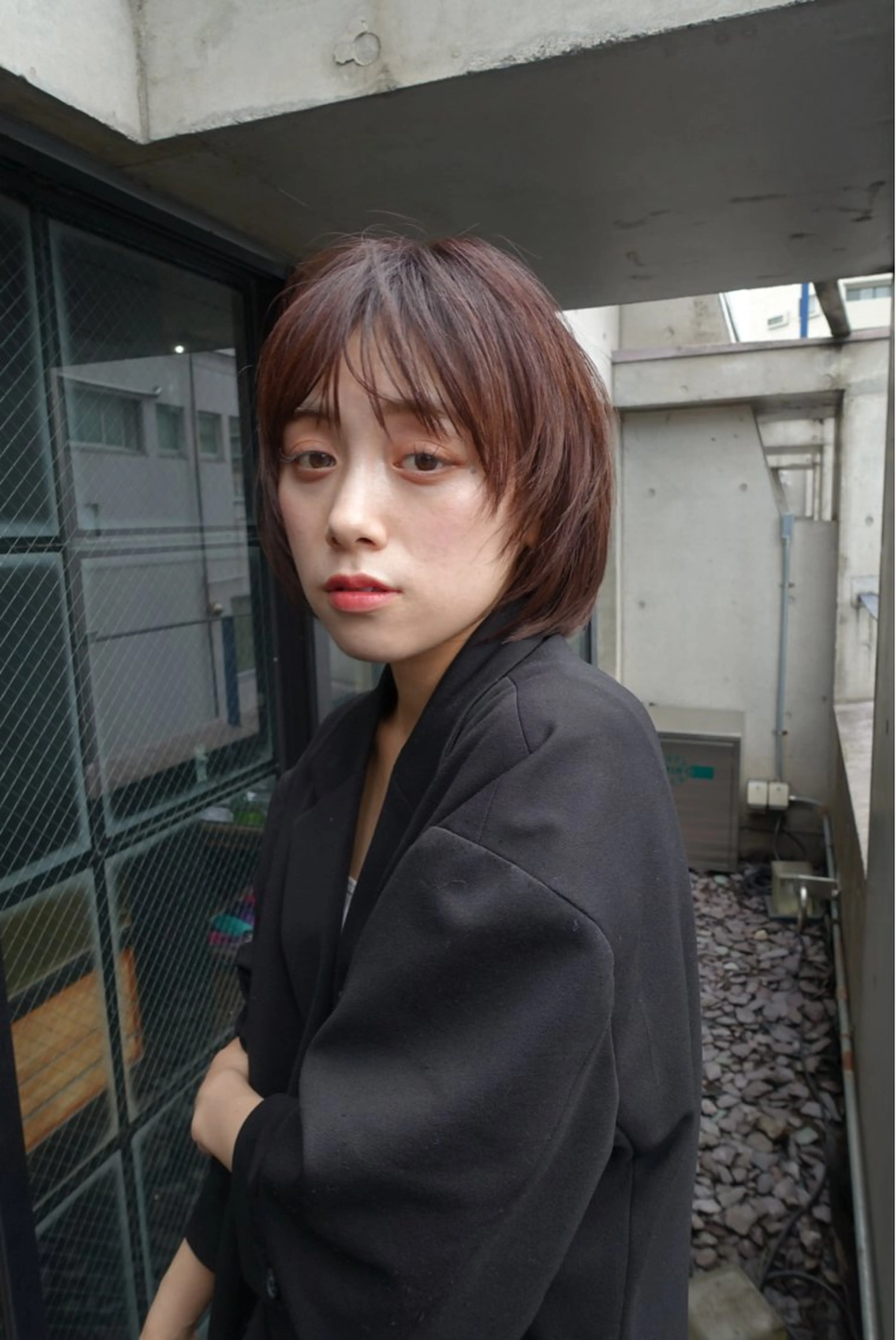 ショート カラー MINX 外山 海成/銀座のヘアスタイル