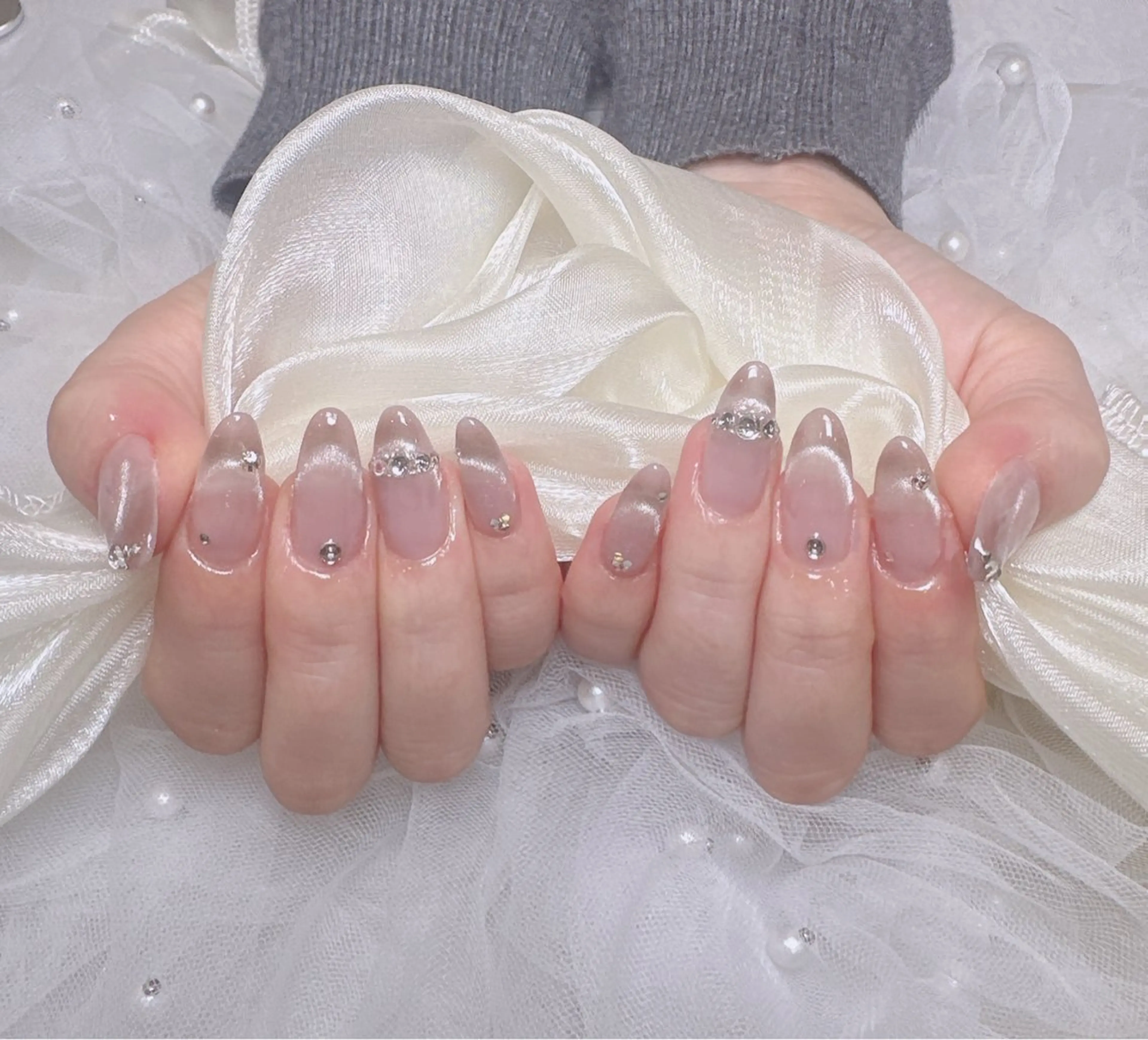 ネイル 🎀も ものネイルデザイン