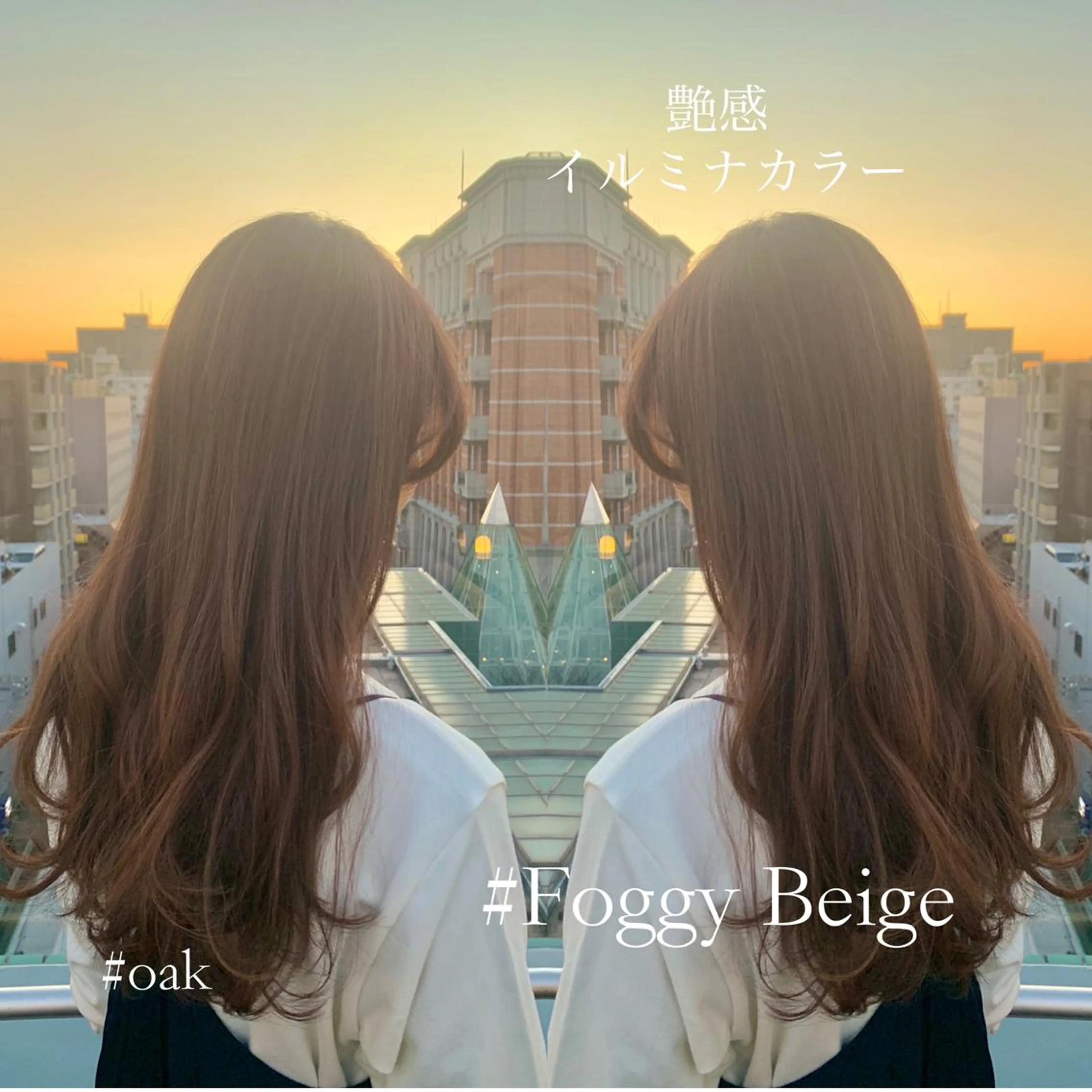 ロング カラー ベージュカラー ブルーカラー 透明感カラー フォギーベージュ ボブ カット ヘアカラー トリートメント ヘッドスパ 前髪/ハイライト得意 安西駿一 【銀座】のヘアスタイル