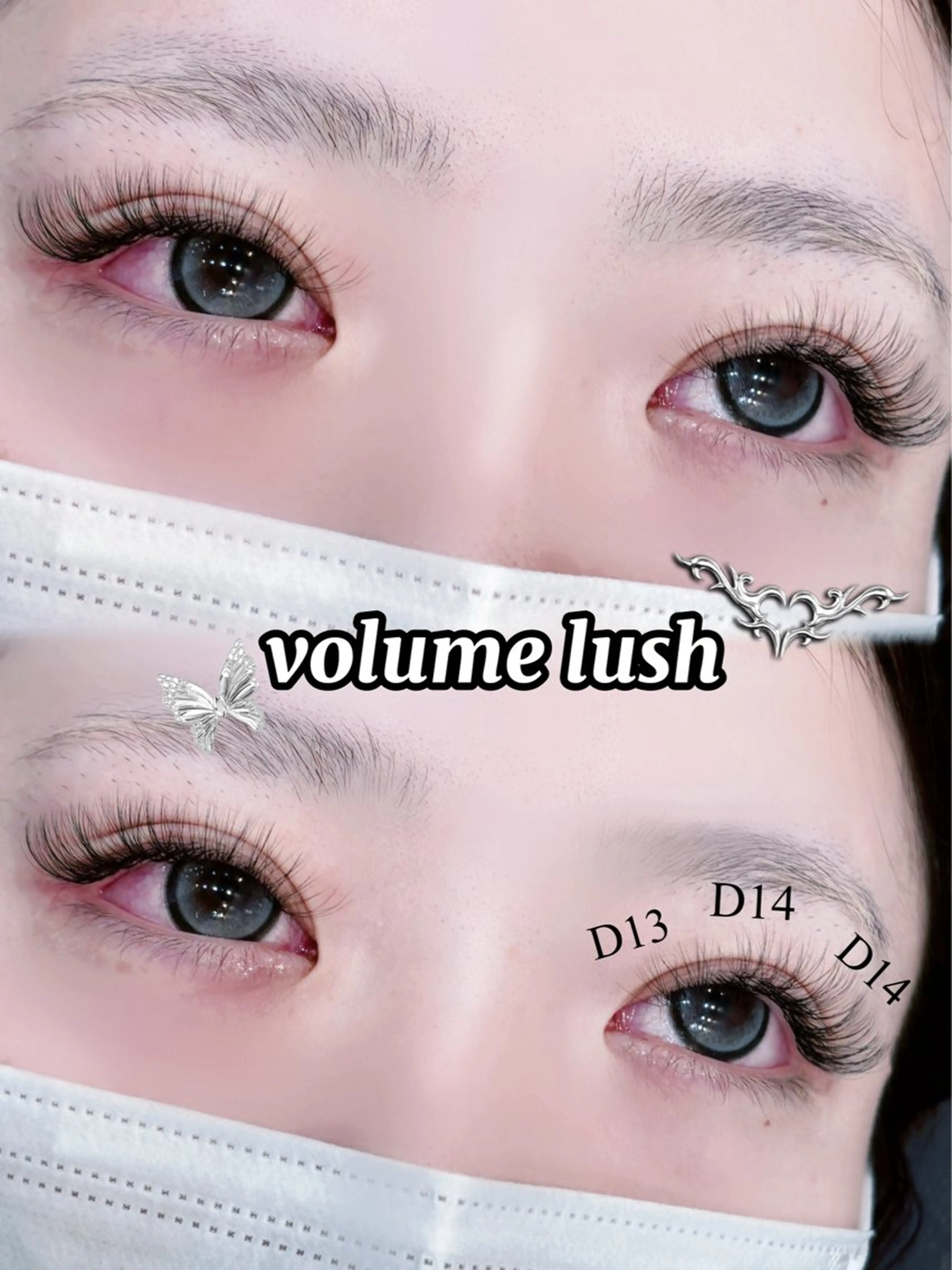 マツエク・マツパ Bianca阿佐ヶ谷 川山🌷のマツエク・マツパデザイン