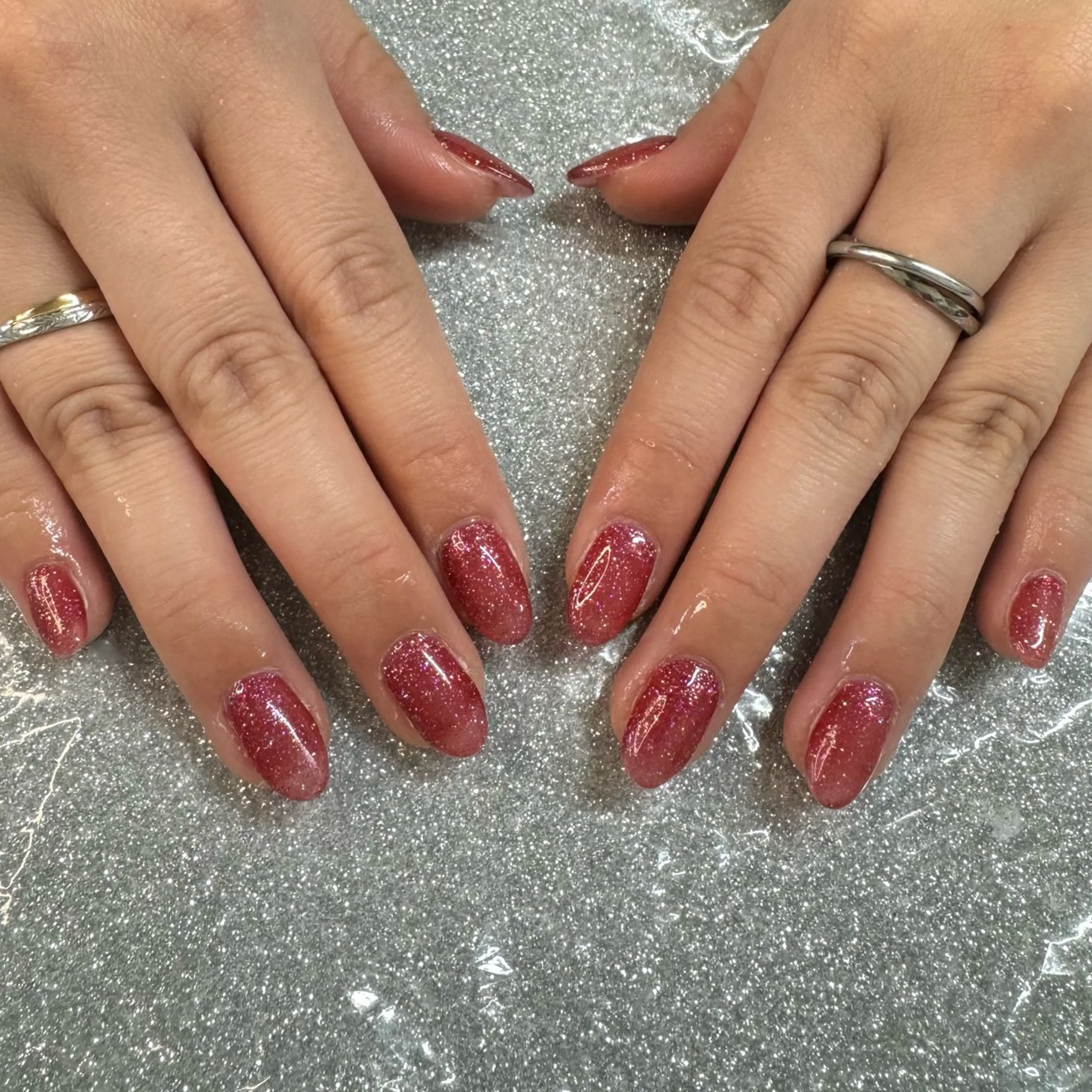 ネイル ハンドネイル VIERU 🌈🎀💖のネイルデザイン