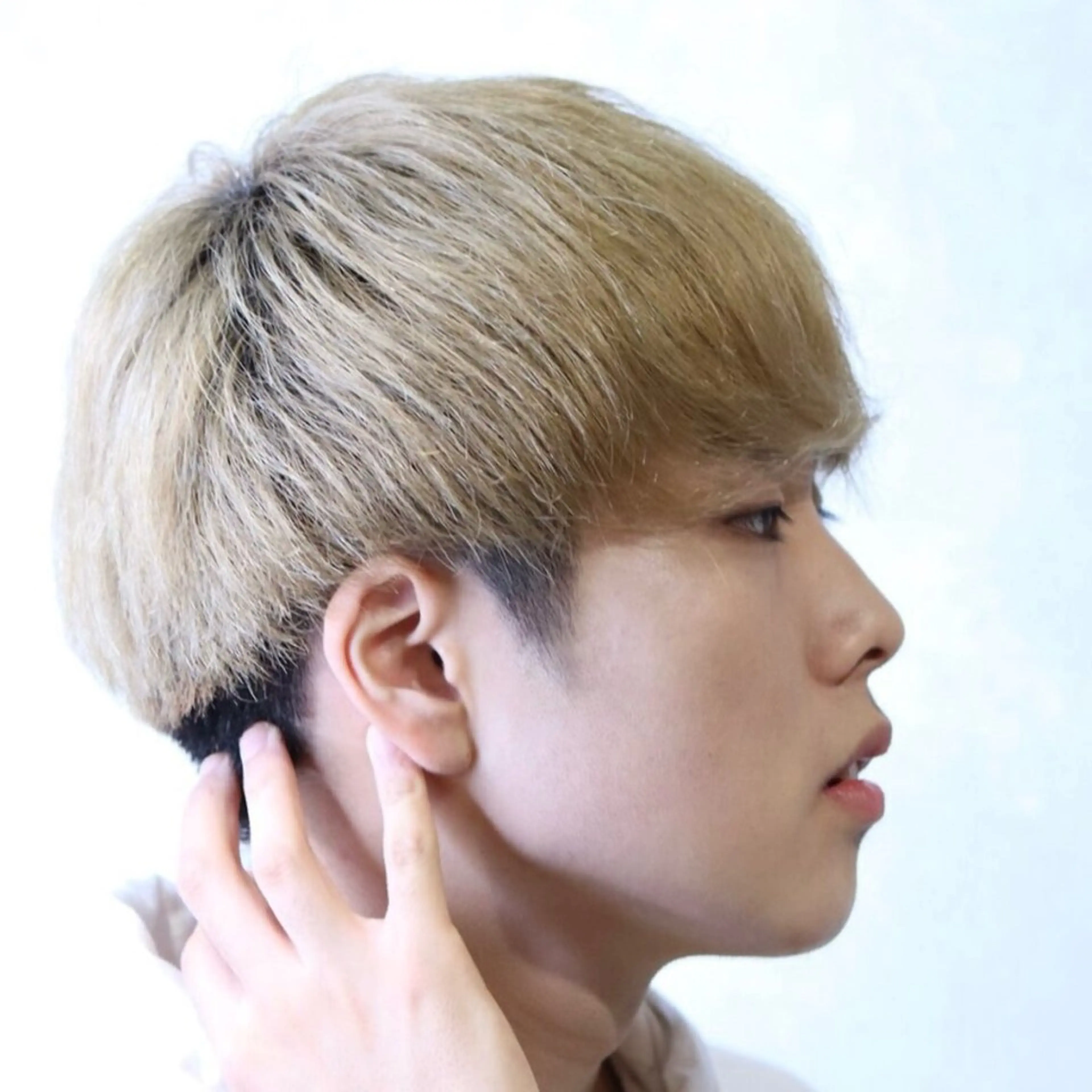 カラー メンズ マッシュ カット メンズ特化/パーマ/ ブリーチ/福島 千颯のヘアスタイル