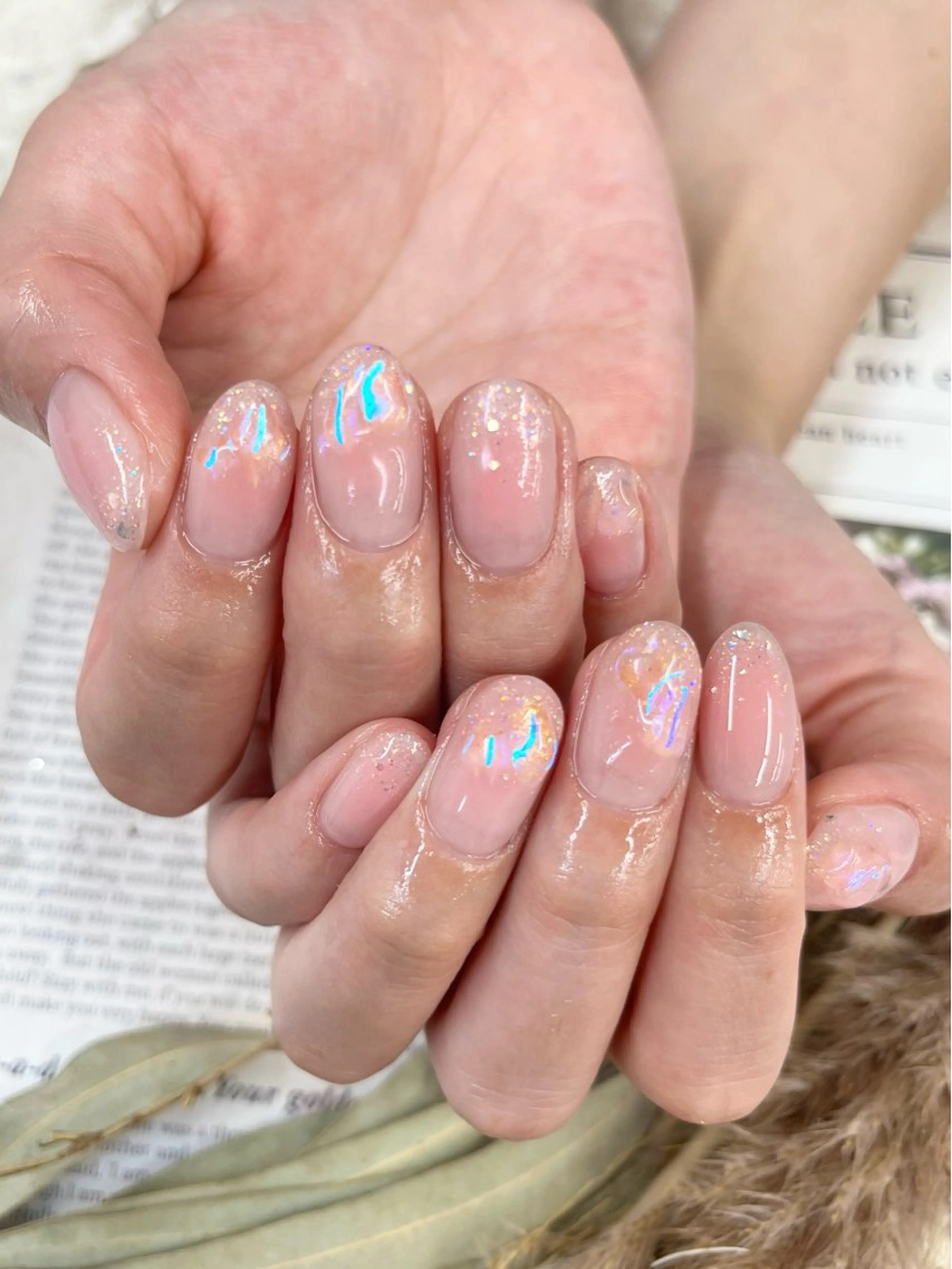 ネイル ストーンネイル ハンドネイル Basic町田本店 Suzunaのネイルデザイン