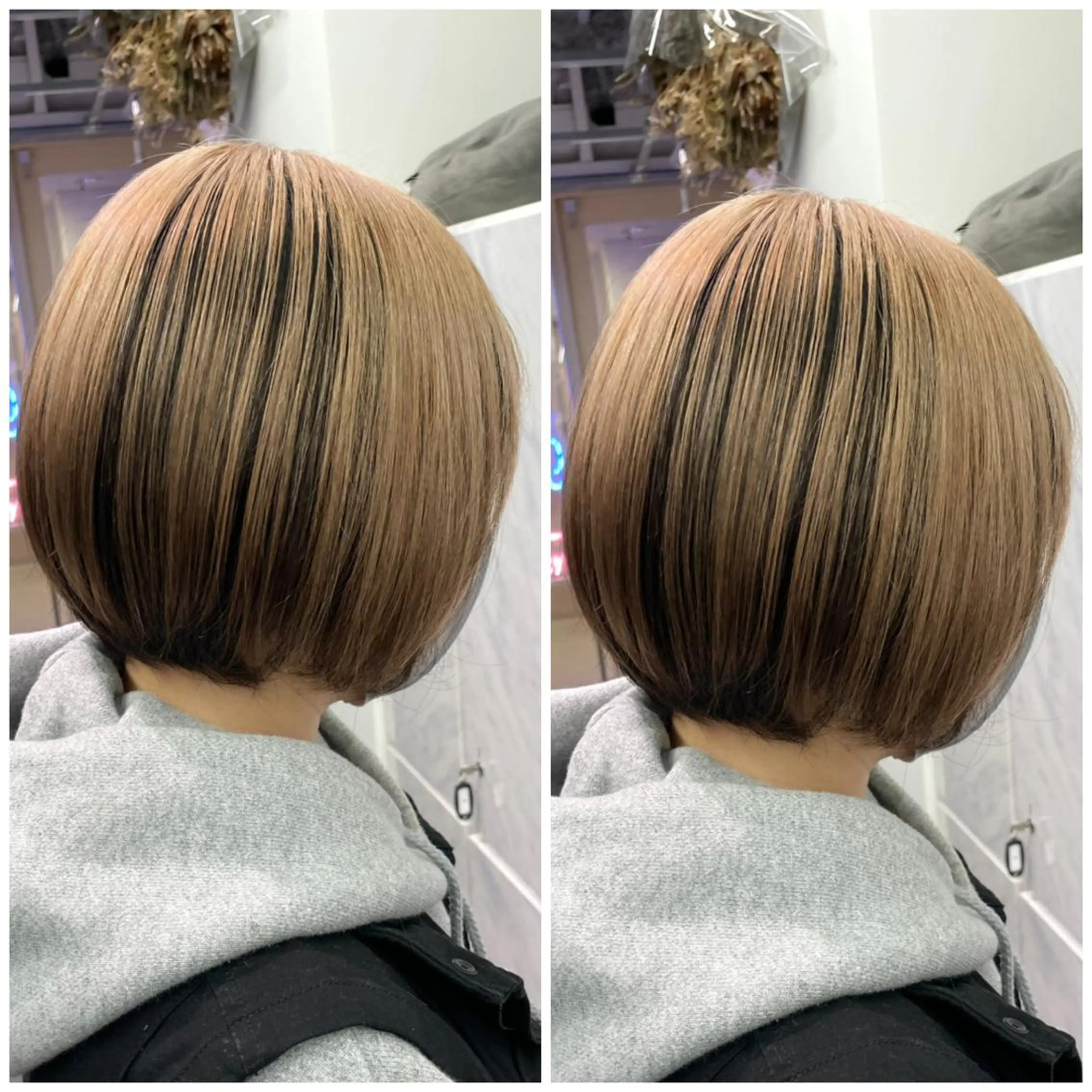 ショート ヘアカラー トリートメント 🦋プルエクステ ARISA🦋のヘアスタイル